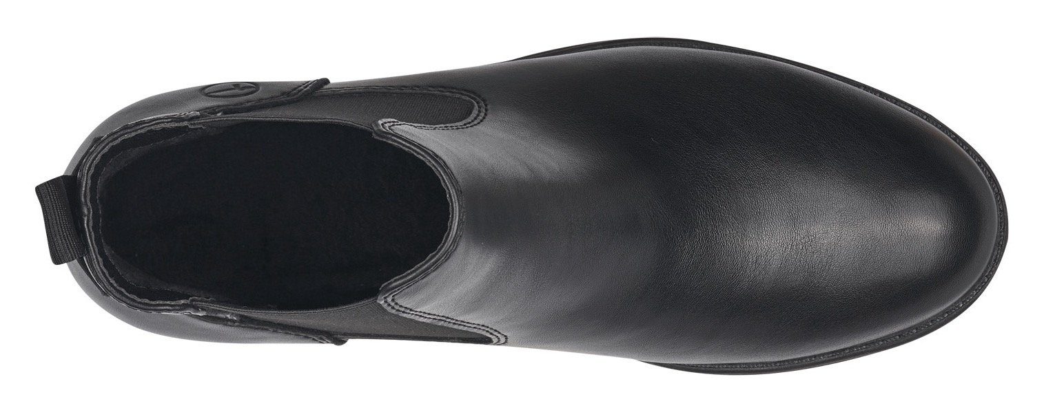 Tamaris Chelsea-boots blokhak, laarsjes, business schoen, instapschoen, aantrekband