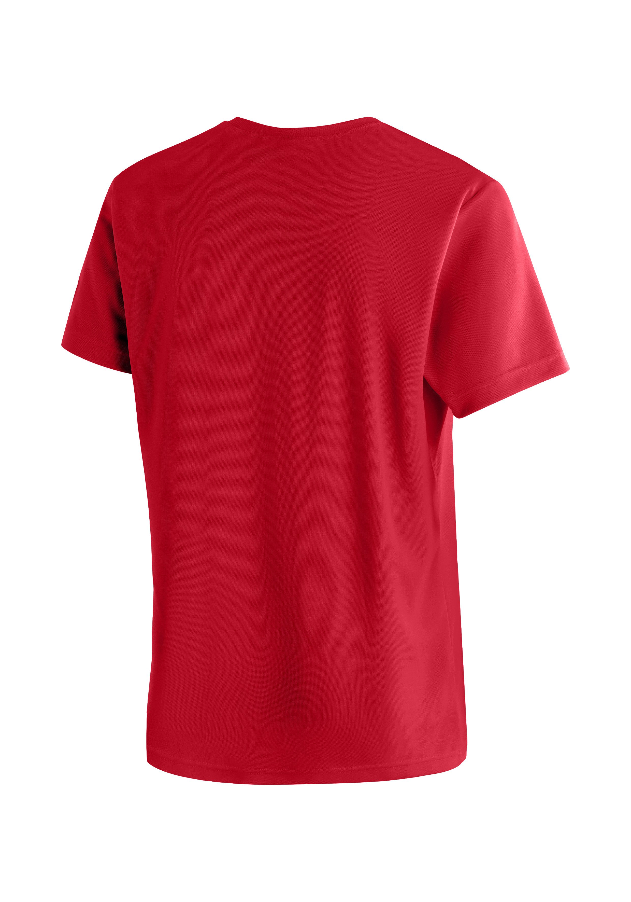 Maier Sports T-shirt Dieter print Heren functioneel shirt, vrijetijdsshirt met print, regular fit