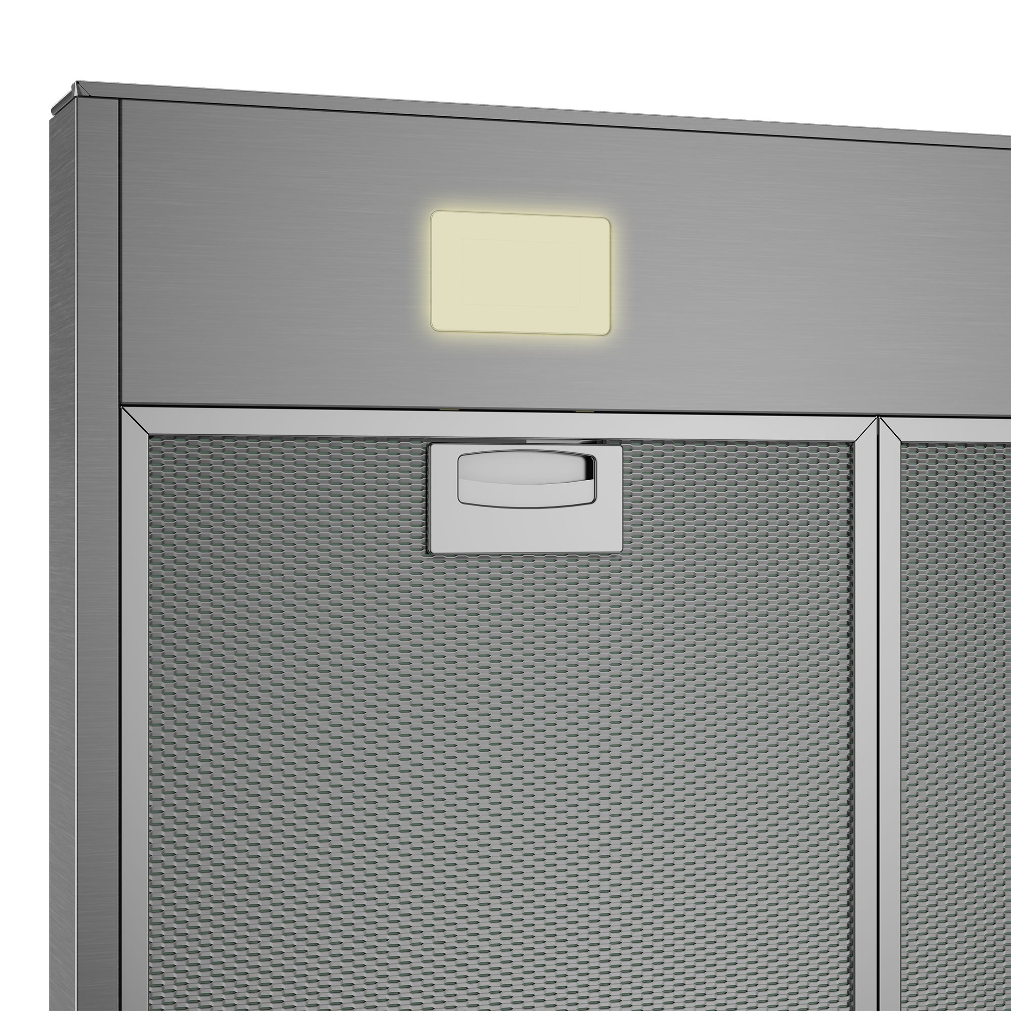 BEKO Schuine wandkap BHCB96641BBHS met luchtreinigingsfunctie (1 stuk)