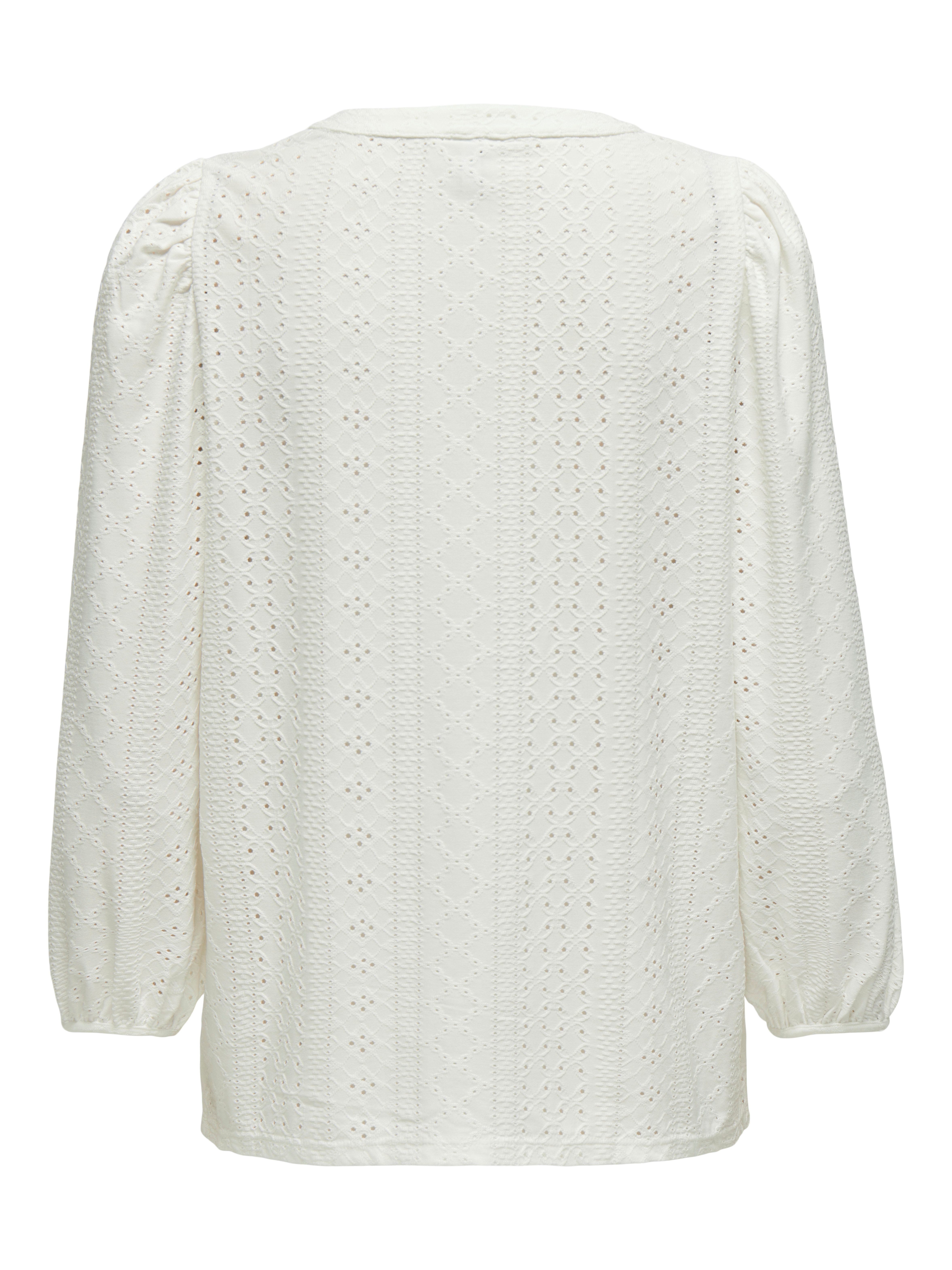 Only Shirt ONLSANDRA 3/4 SPLIT TOP JRS