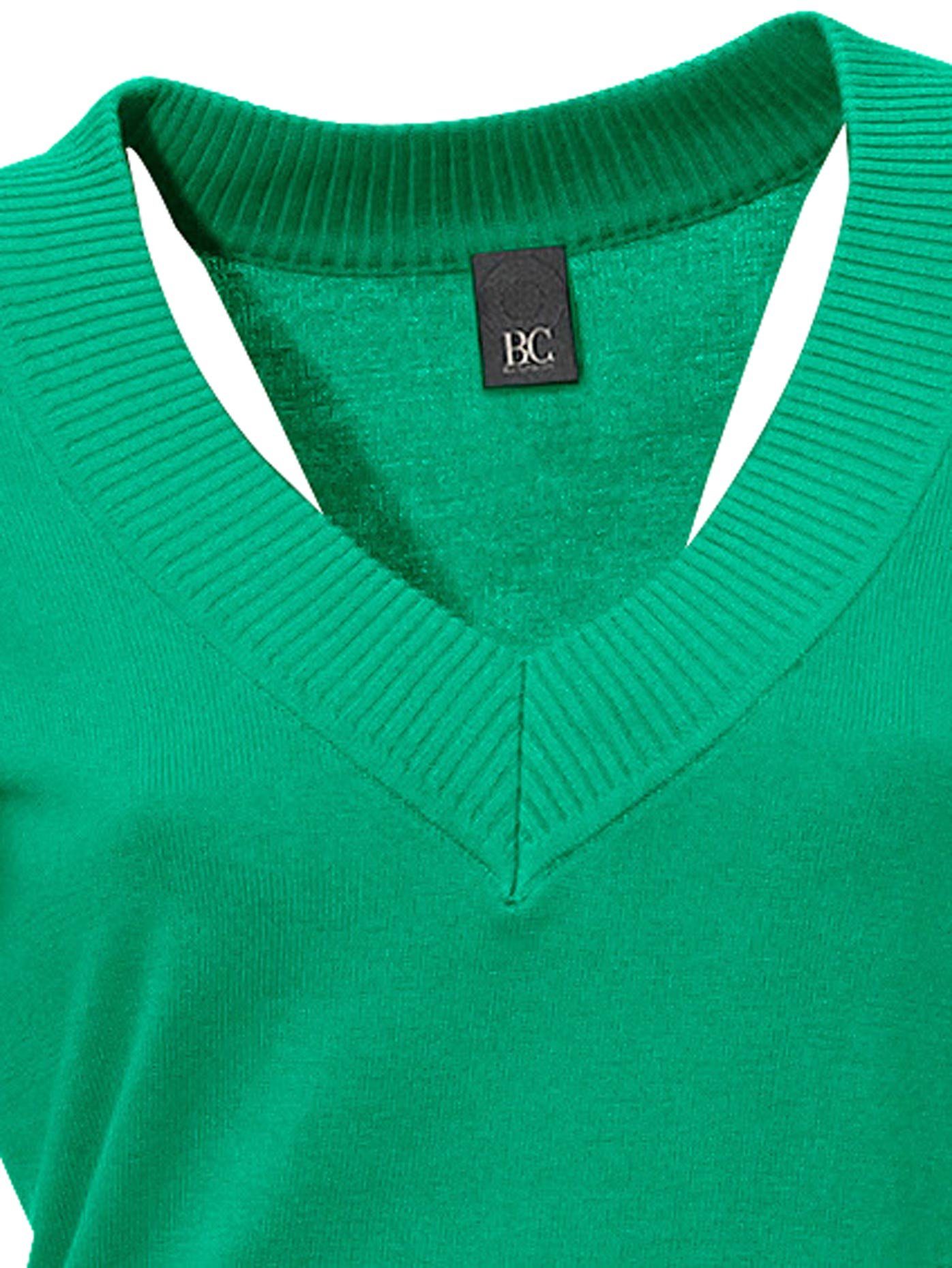 heine Gebreide Trui met V-hals