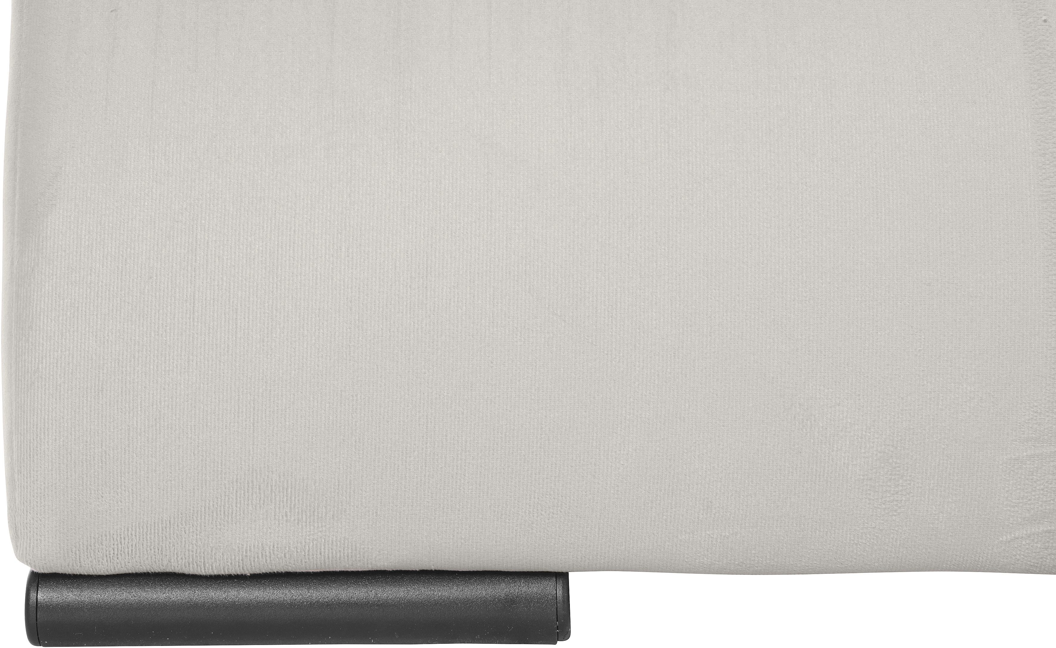 Home affaire Hocker Win met zwarte metalen poten, vrij plaatsbaar