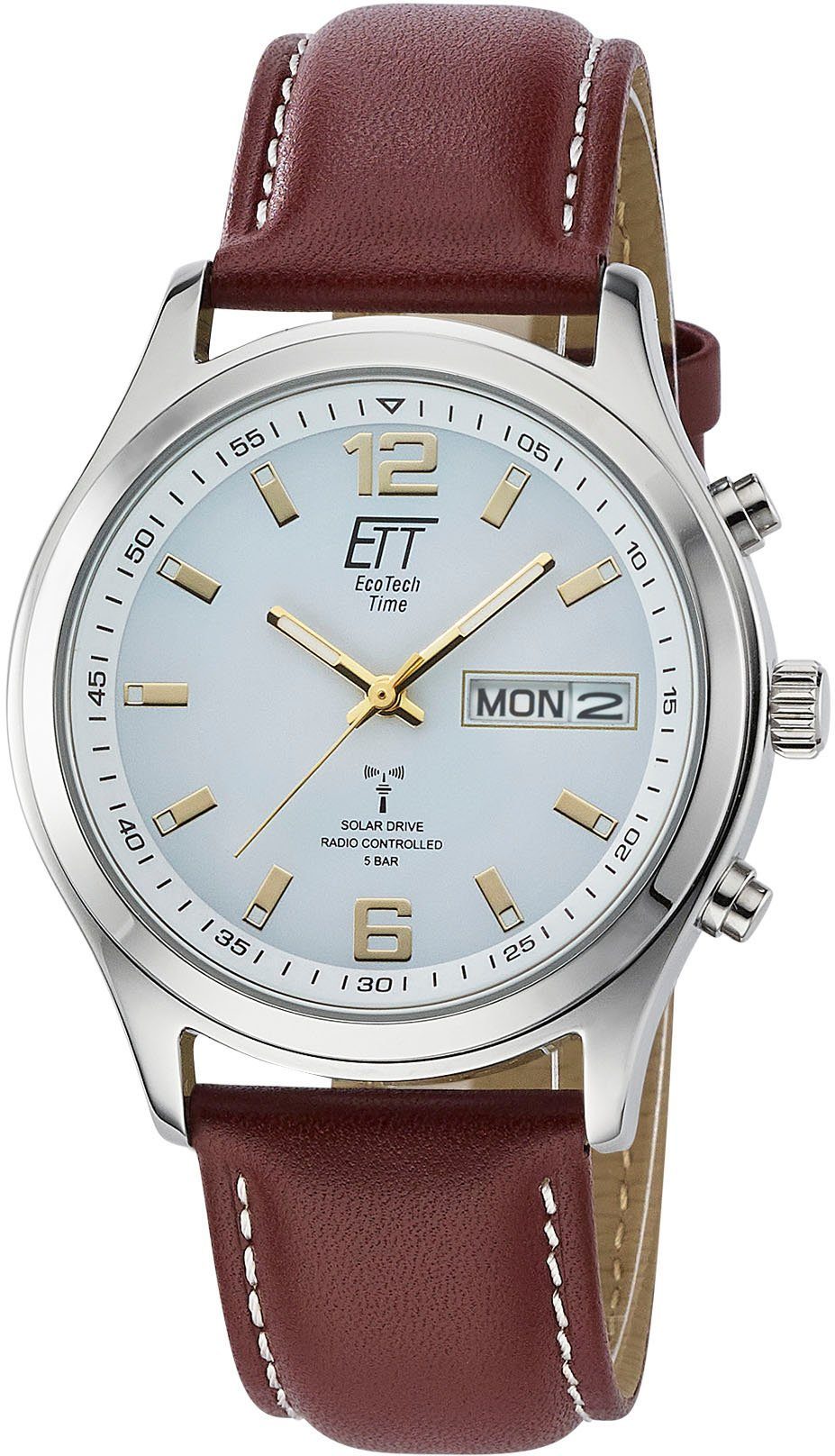 ETT Radiografisch horloge Gobi, EGS-11247-22M Polshorloge, herenhorloge, datum, solar