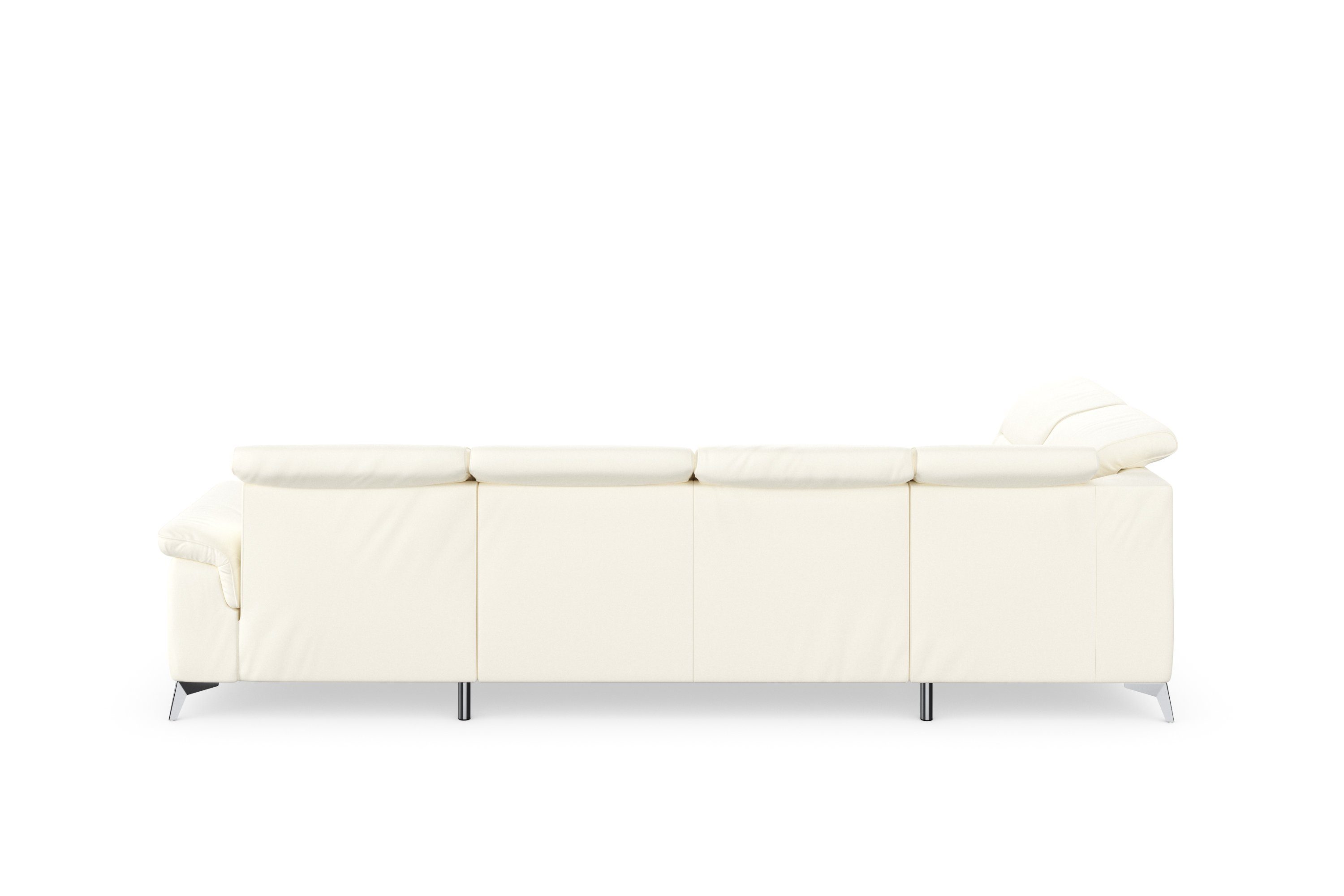 sit&more Zithoek Sinatra U-vorm optioneel met verstelbare hoofdsteun en armleuning etc.
