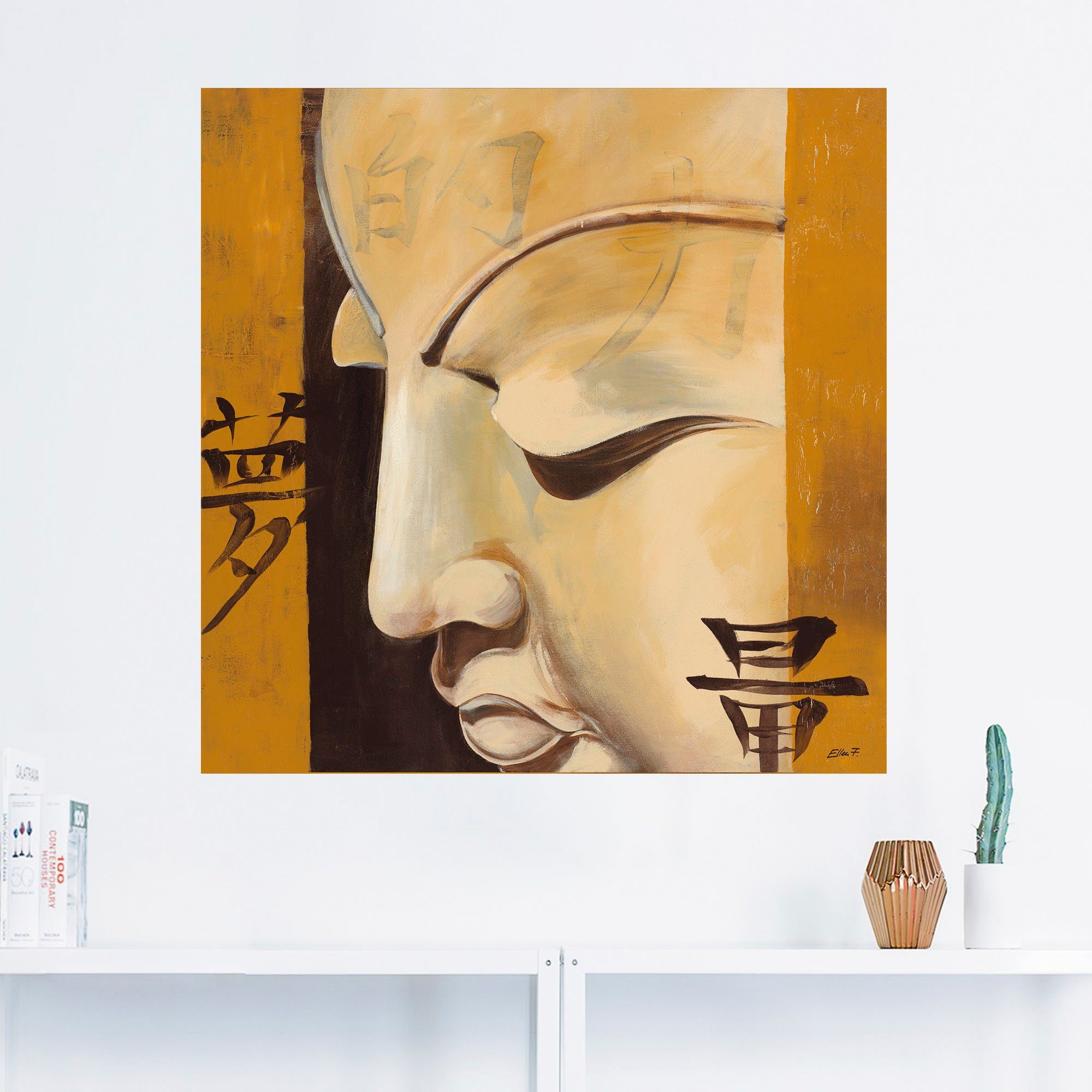 Artland Artprint Kracht van dromen als artprint van aluminium, artprint op linnen, muursticker of poster in verschillende maten
