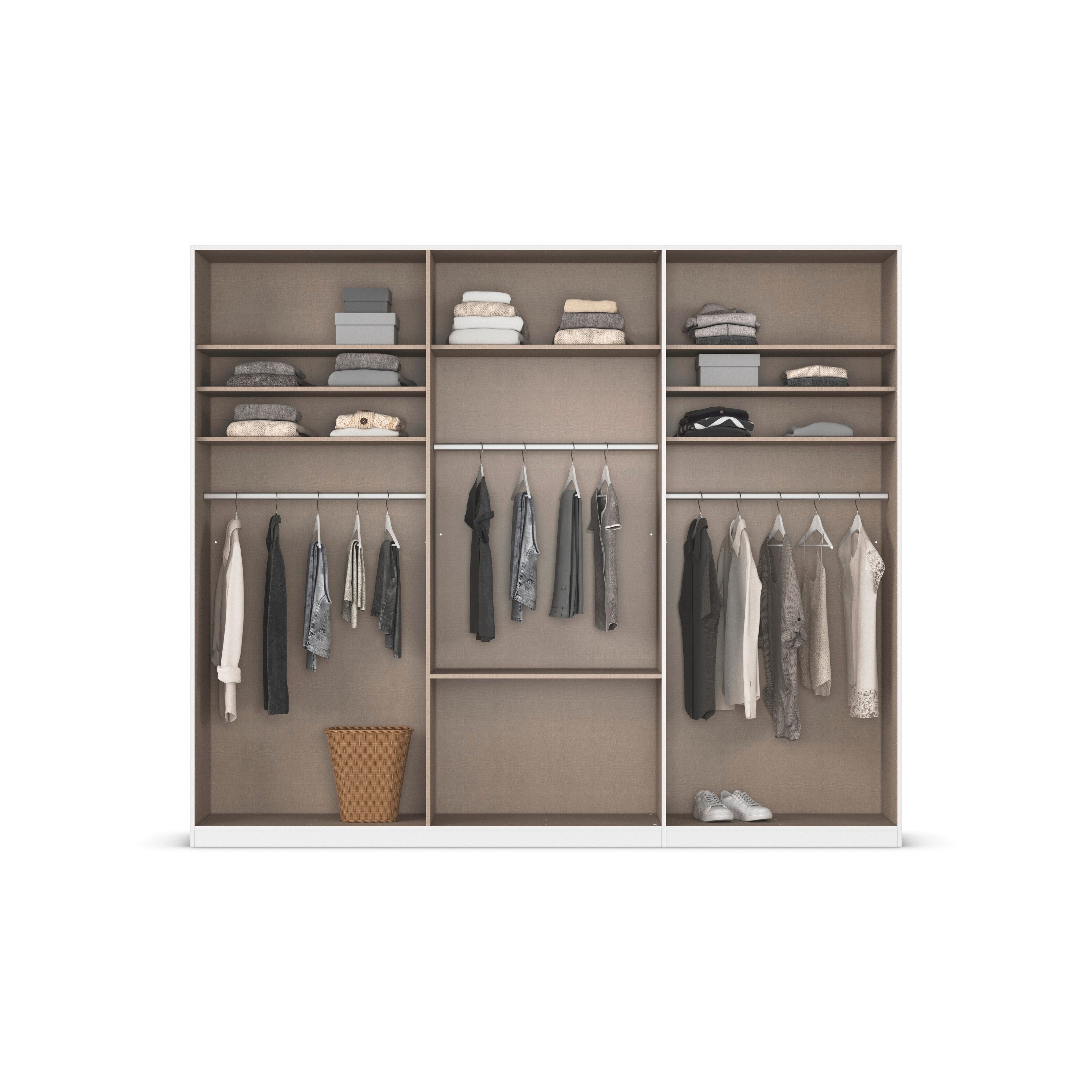 rauch Draaideurkast Kledingkasten kast garderobe AGORDO met glazen front