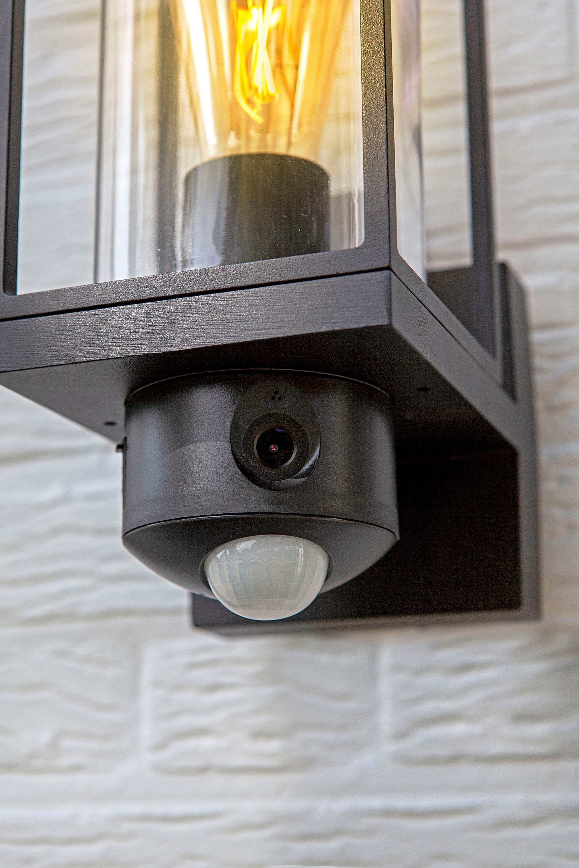 LUTEC Slimme ledlamp Flair Smart-Home camera lamp (1 stuk)