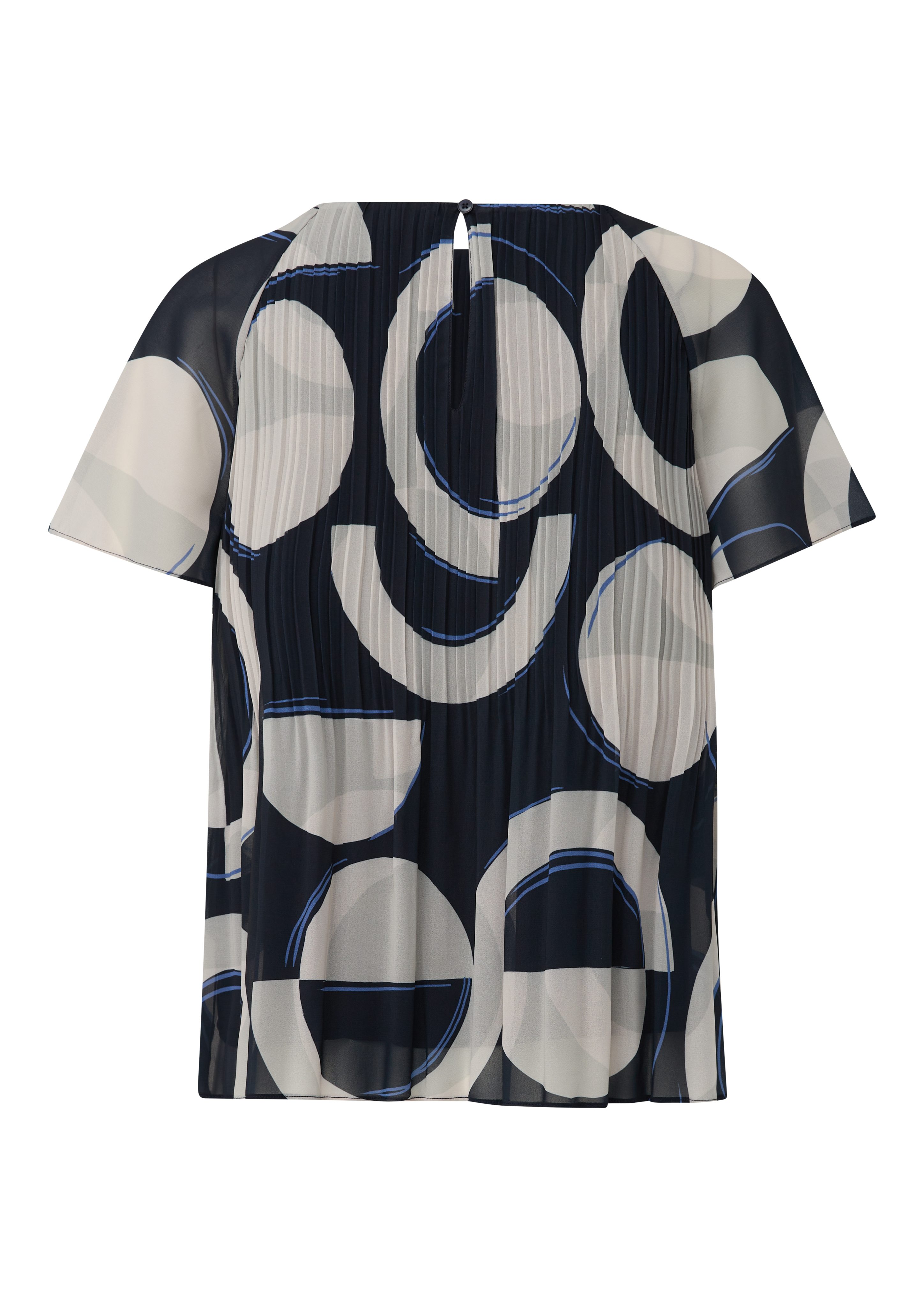 s.Oliver BLACK LABEL Blouse met korte mouwen met structuur