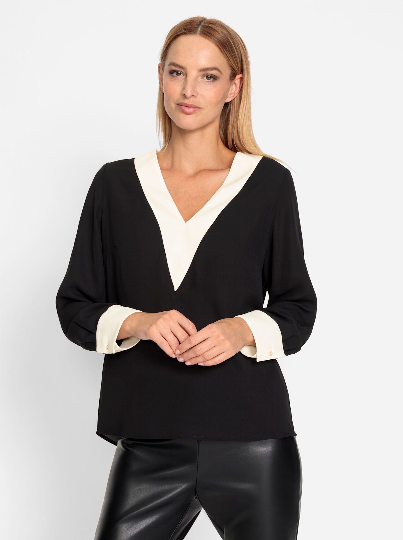 heine Blouse met lange mouwen