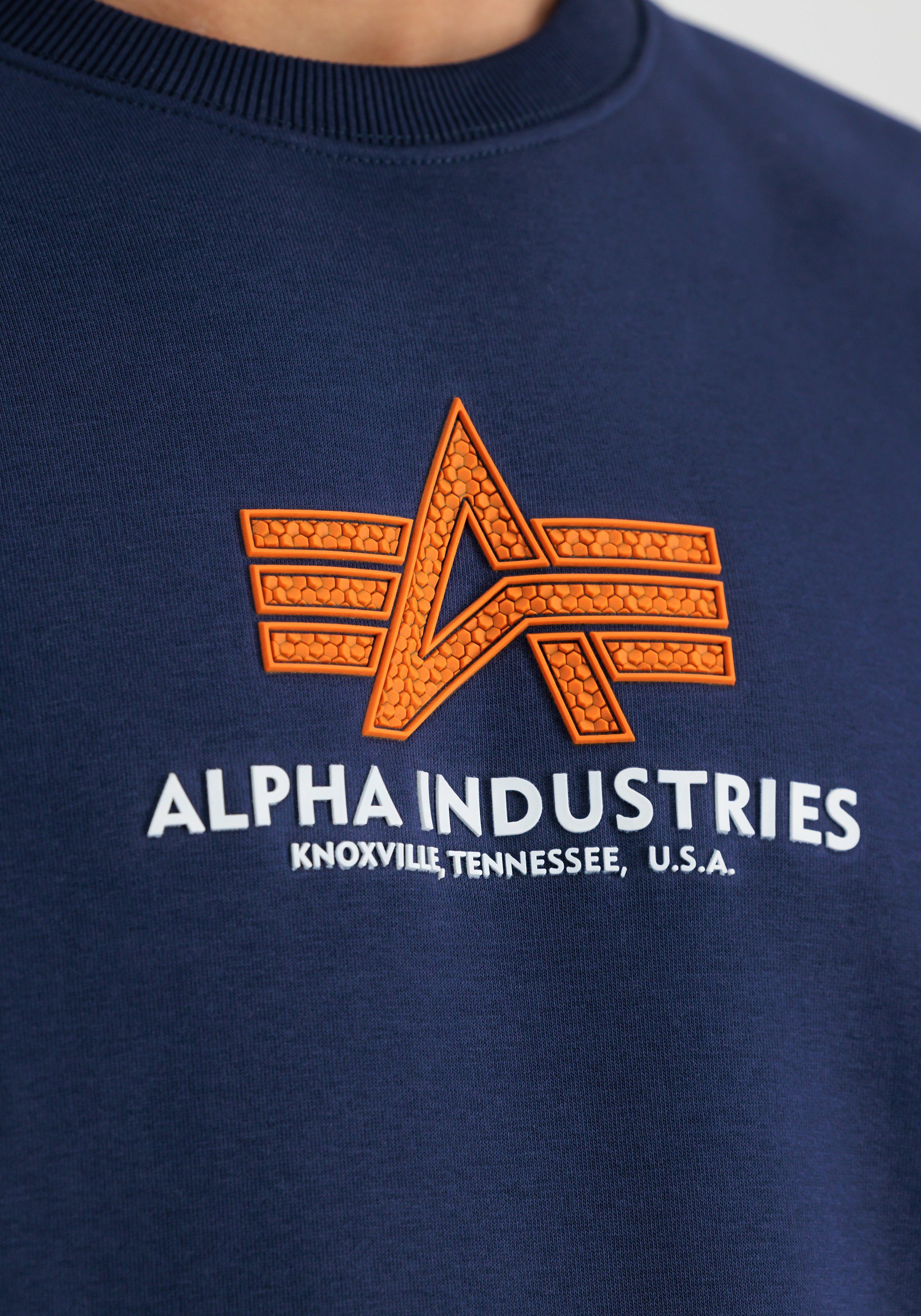 Alpha Industries Sweater Men Sweatshirts Basic Sweater Rubber