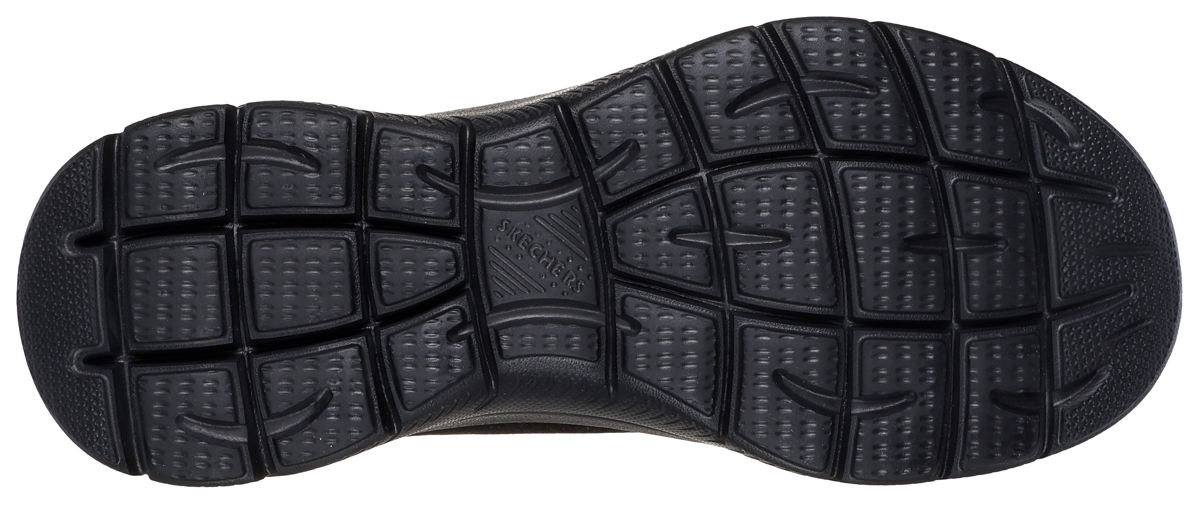 Skechers Slip-on sneakers Summits Slipper, vrijetijdsschoen, lage schoen in vegan uitvoering