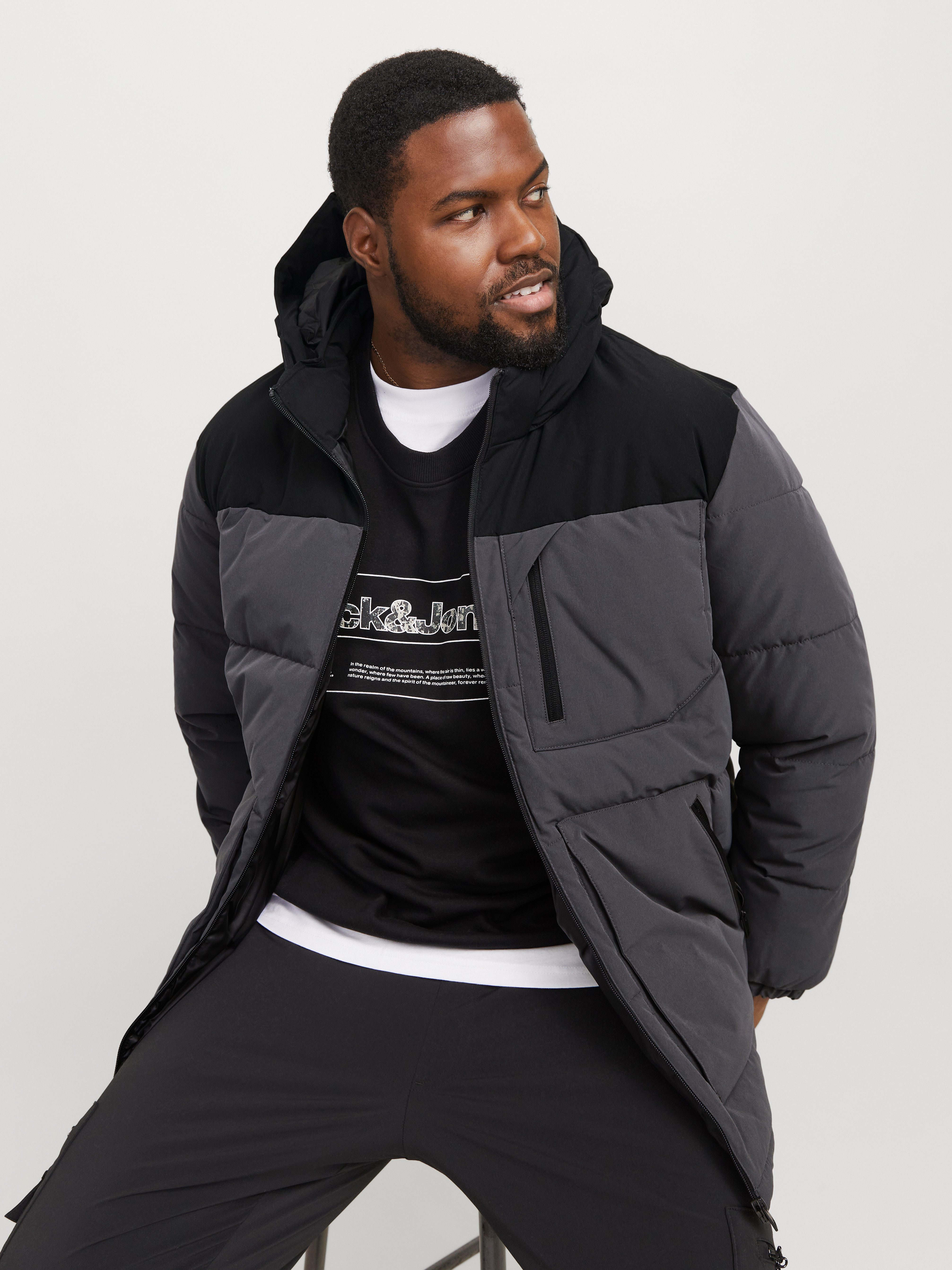 Jack & Jones PlusSize Outdoorjack JJEOTTO PUFFER JACKET PLS
