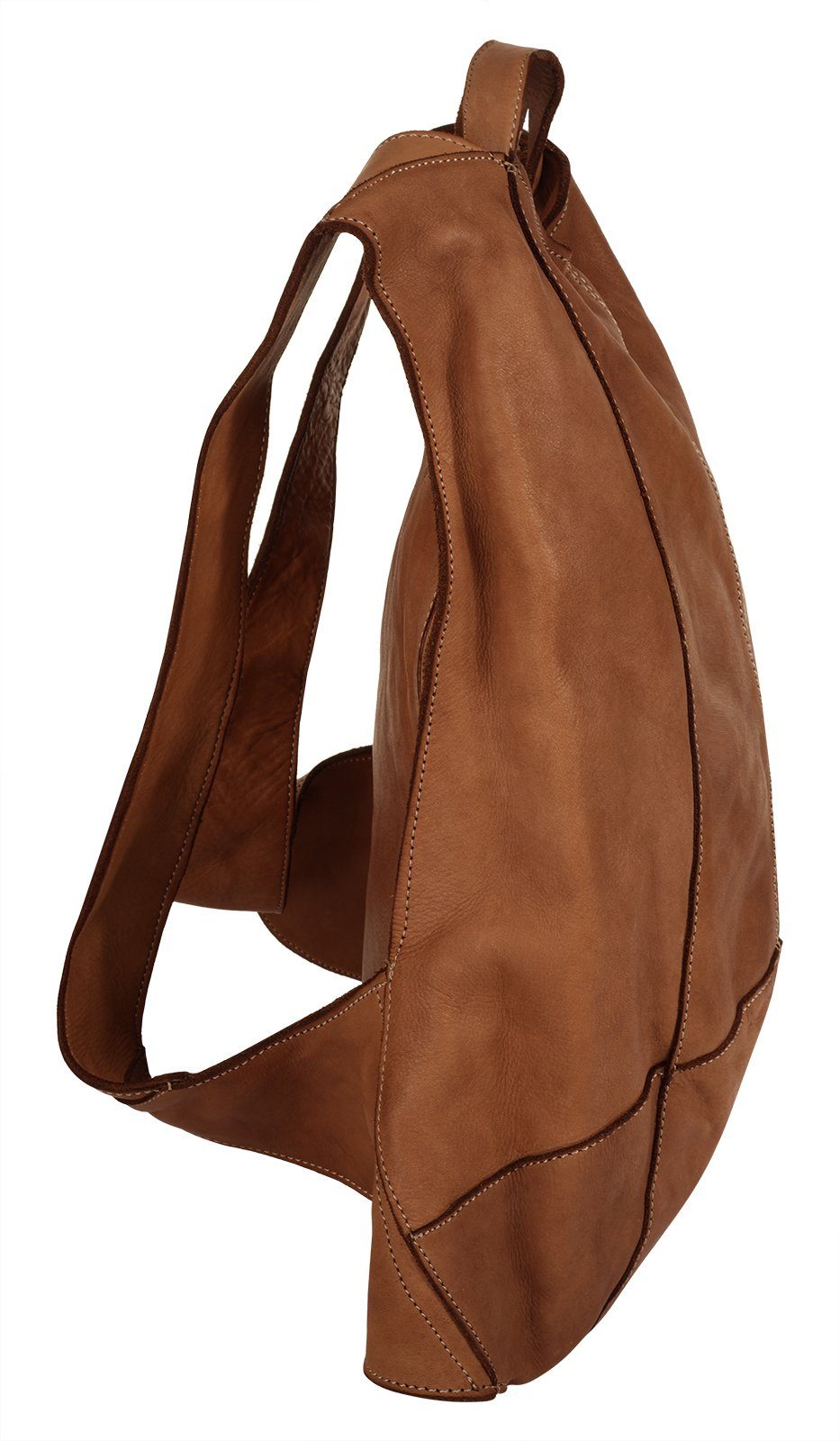 Forty Degrees Rugzak echt leer, made in italy