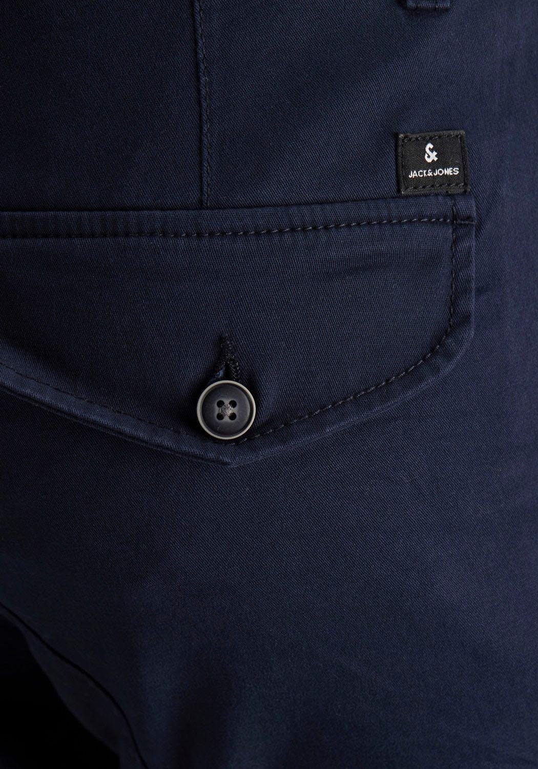 Jack & Jones Junior Cargobroek JPSTPAUL JJFLAKE AKM 542 NAVY NOOS JNR