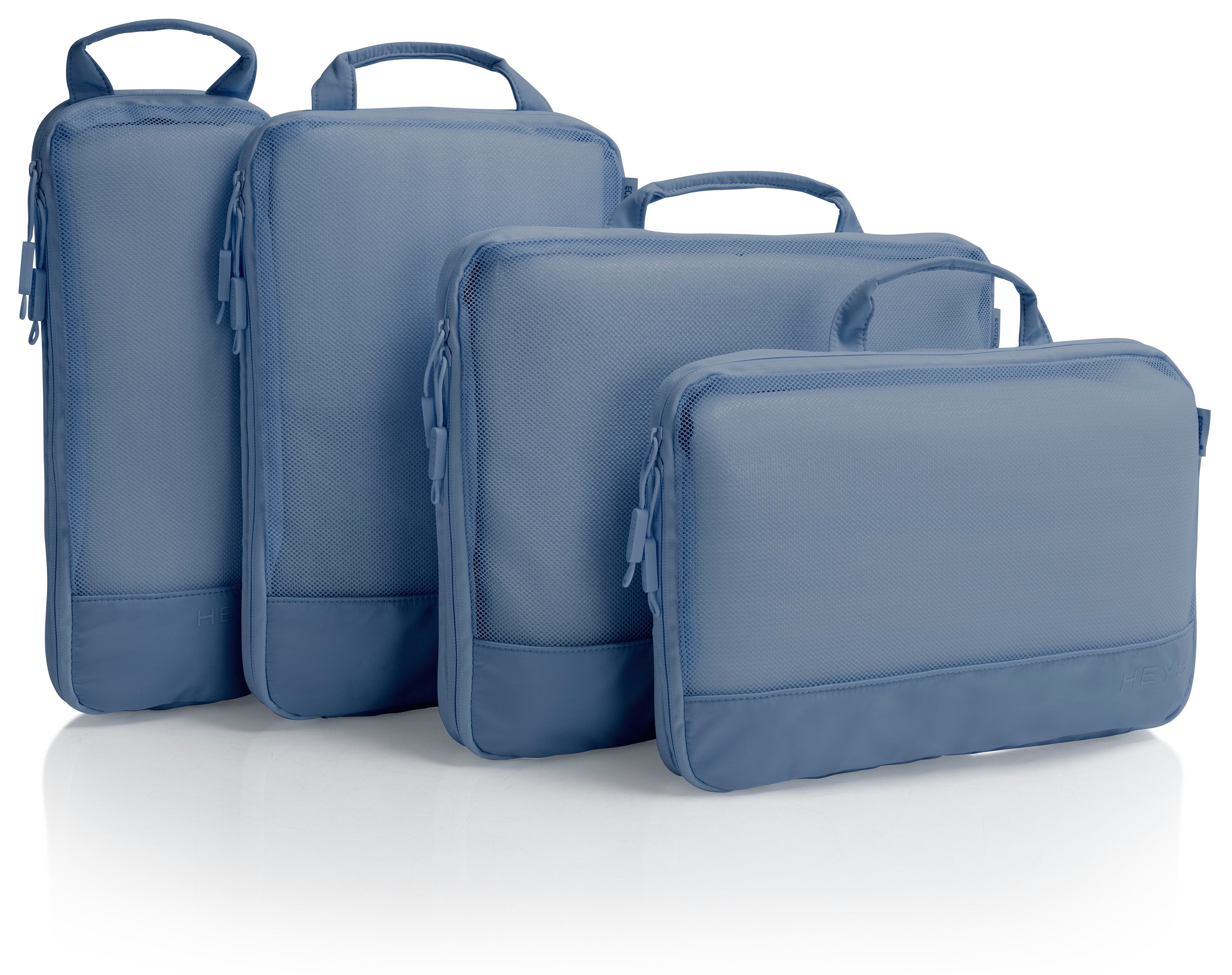 Heys Kofferorganizer Ecotex Compression Packing Cube incompressible packing cubes, packing bags, organizer for suitcase (set, 4-delig) unisex tassen