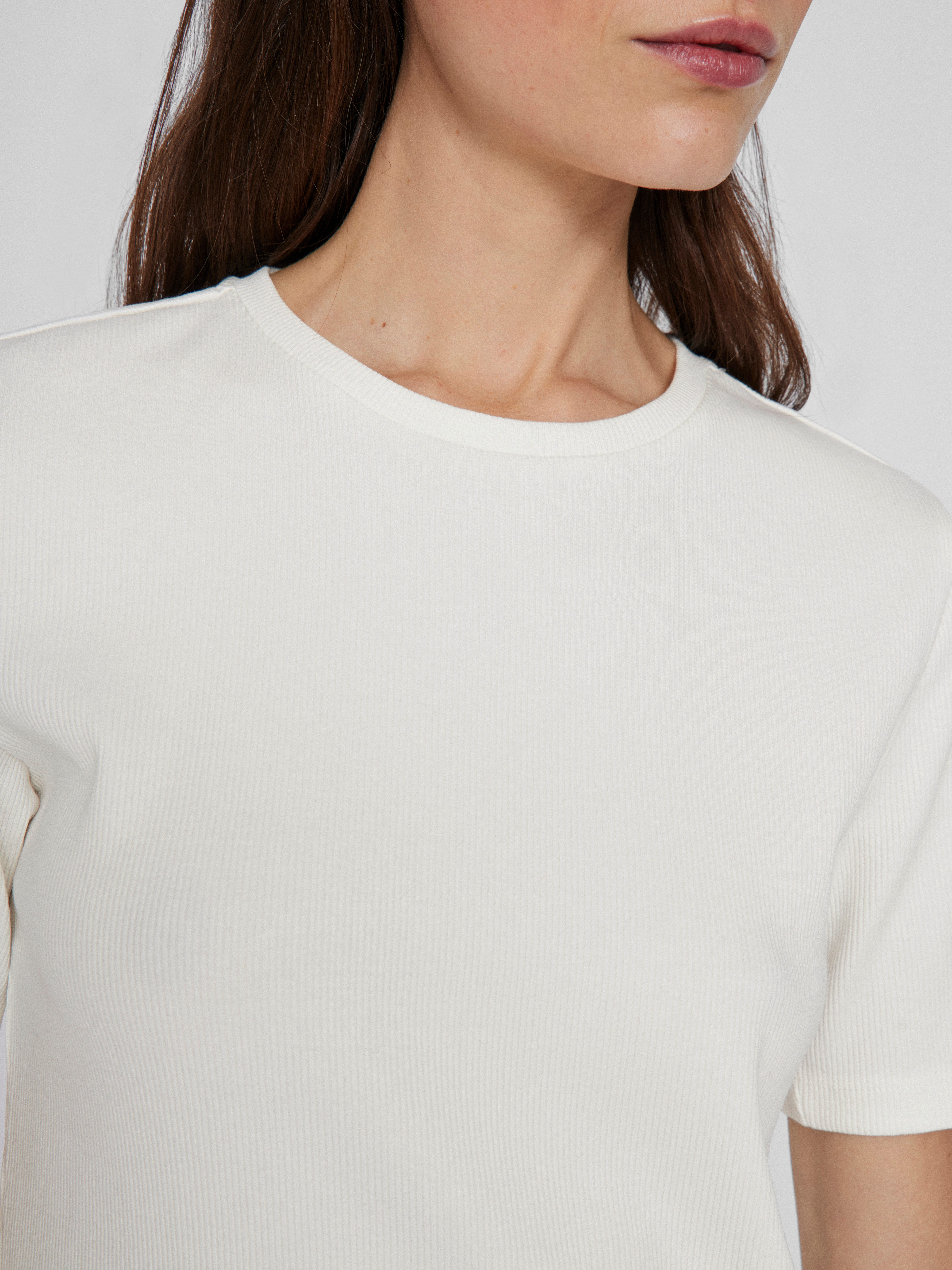 Vila Shirt met korte mouwen VISOLA S/S T-SHIRT - NOOS