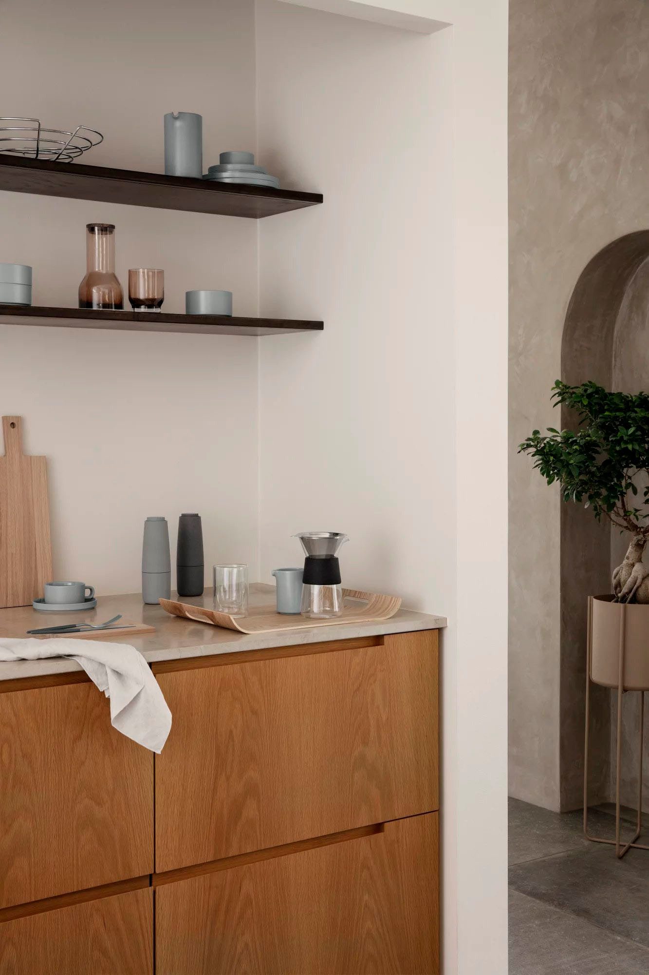 BLOMUS Bestekset Maxime mat, geborsteld, handgrepen met kunststof coating (16-delig)