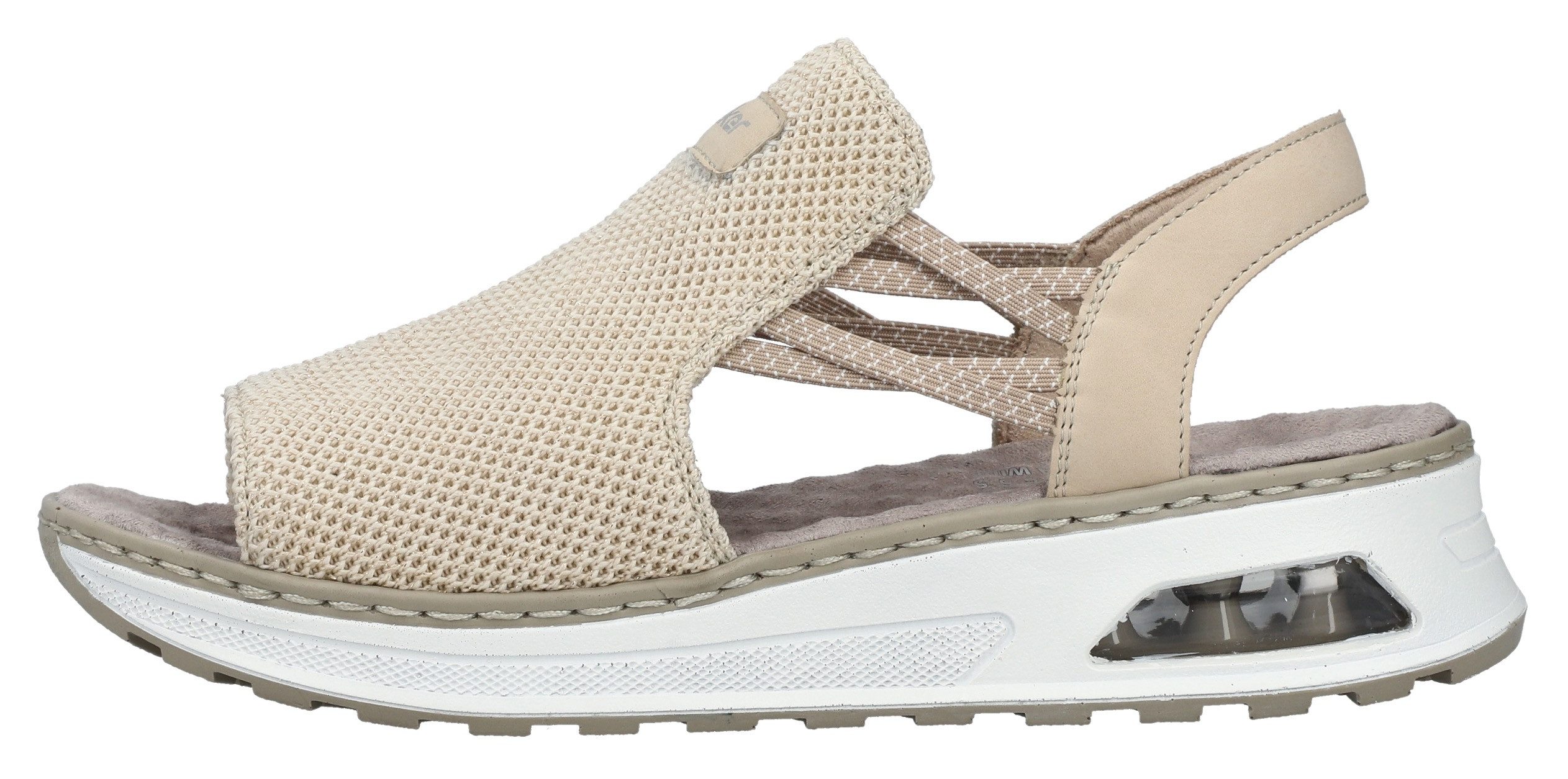Rieker Plateausandalen Vegan