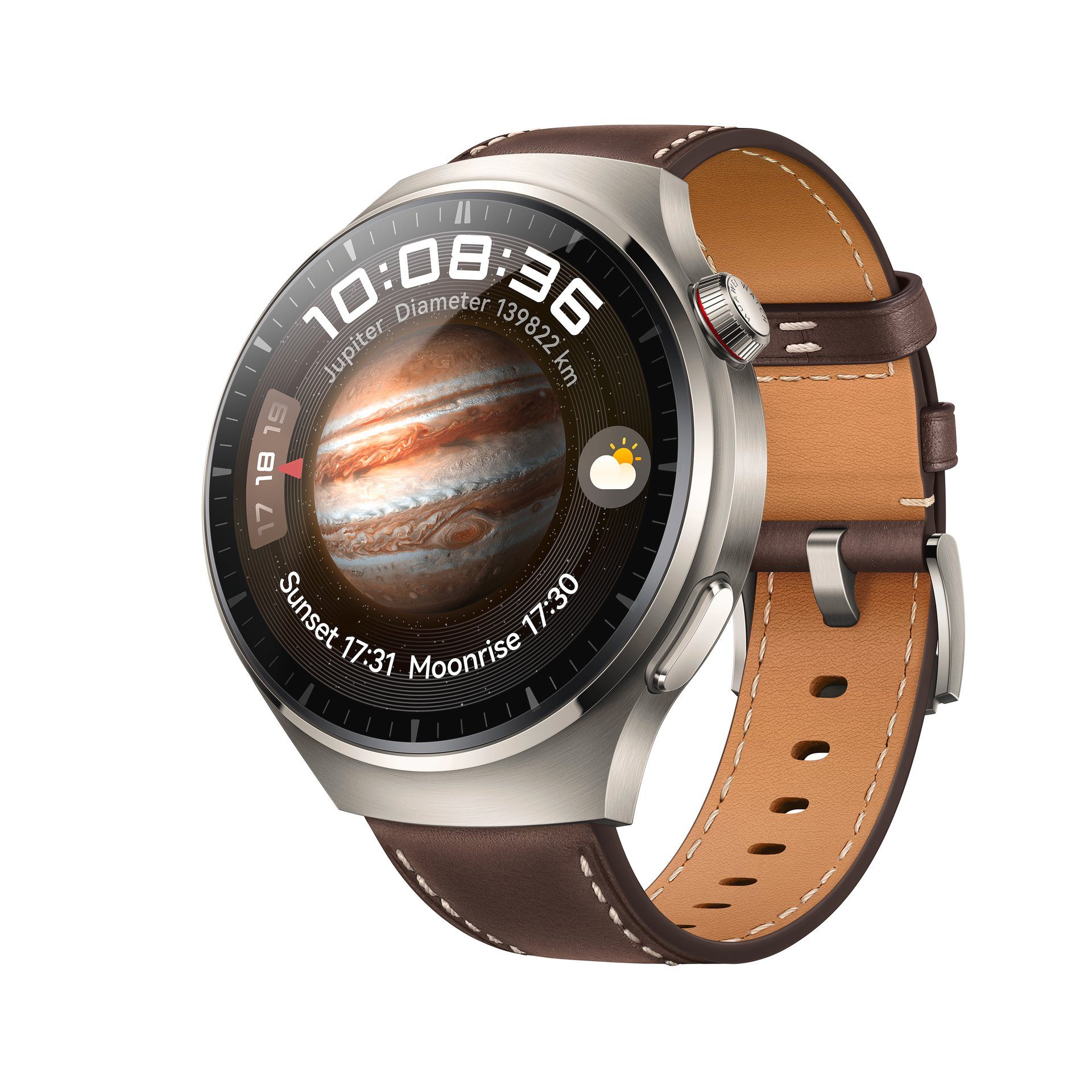 Huawei Smartwatch Watch 4 Pro, 3,8 cm (1,5 inch) AMOLED-Display esim en lte, spo2, valdetectie, one touch health