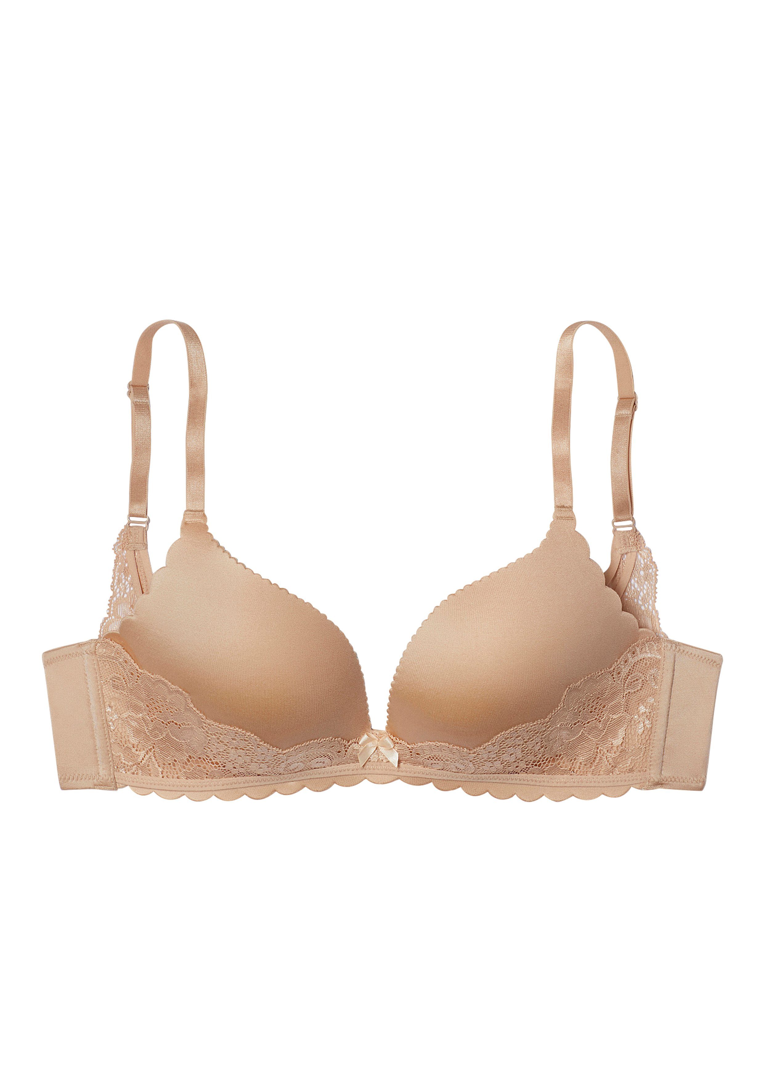 Lascana Bralette-bh zonder beugels, met naadloos voorgevormde cups