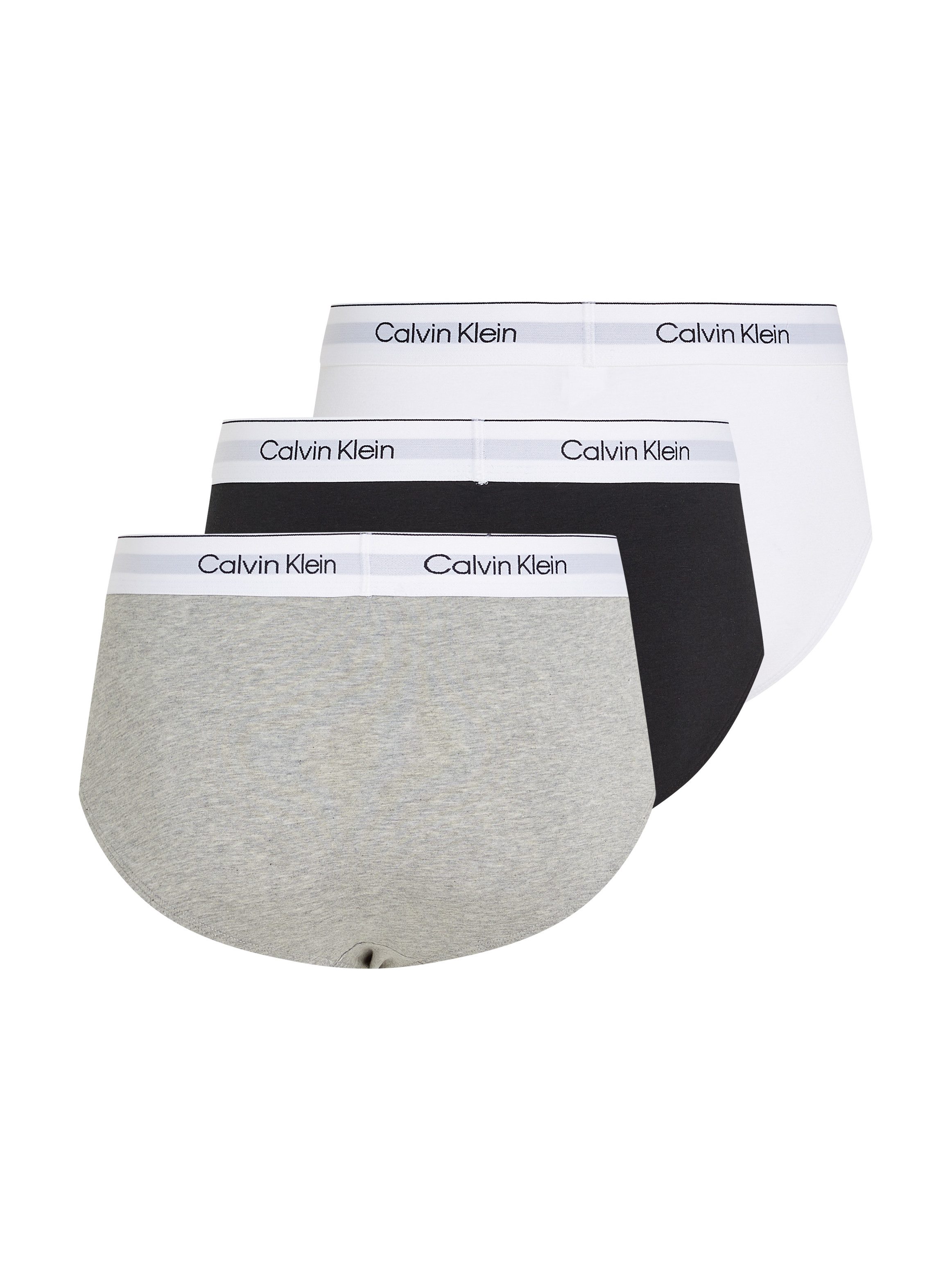 Calvin Klein Hipster HIP BRIEF 3PK met logo-elastische tailleband (3 stuks) (set 3 stuks)
