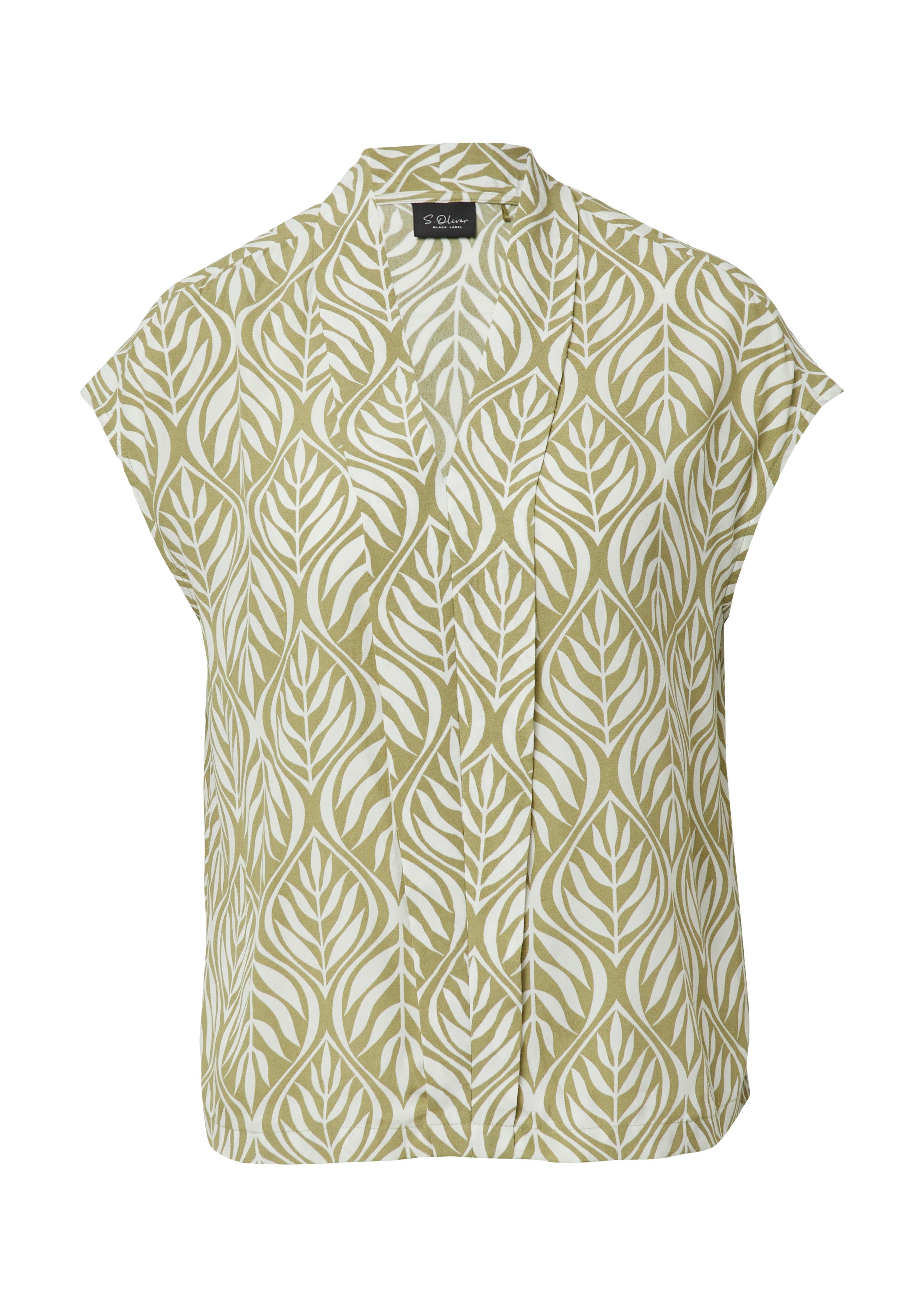 s.Oliver BLACK LABEL Blouse met korte mouwen