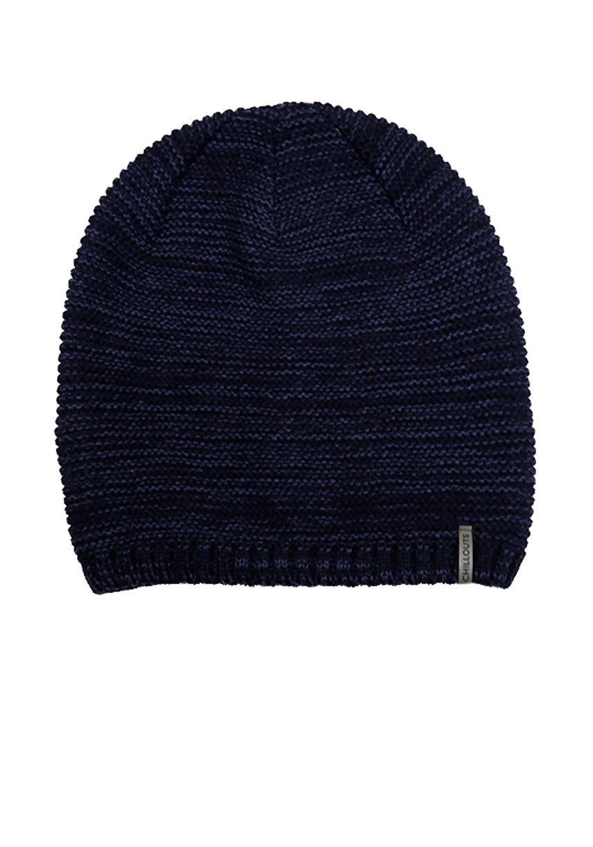 chillouts Beanie Keith Hat Breimuts in oversized look, gemêleerd, gevoerd