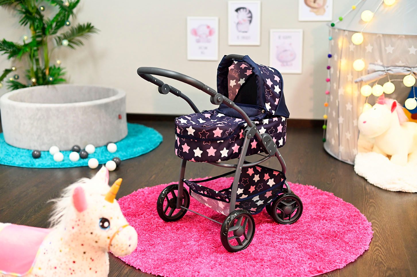 Knorrtoys® Combi-poppenwagen Coco