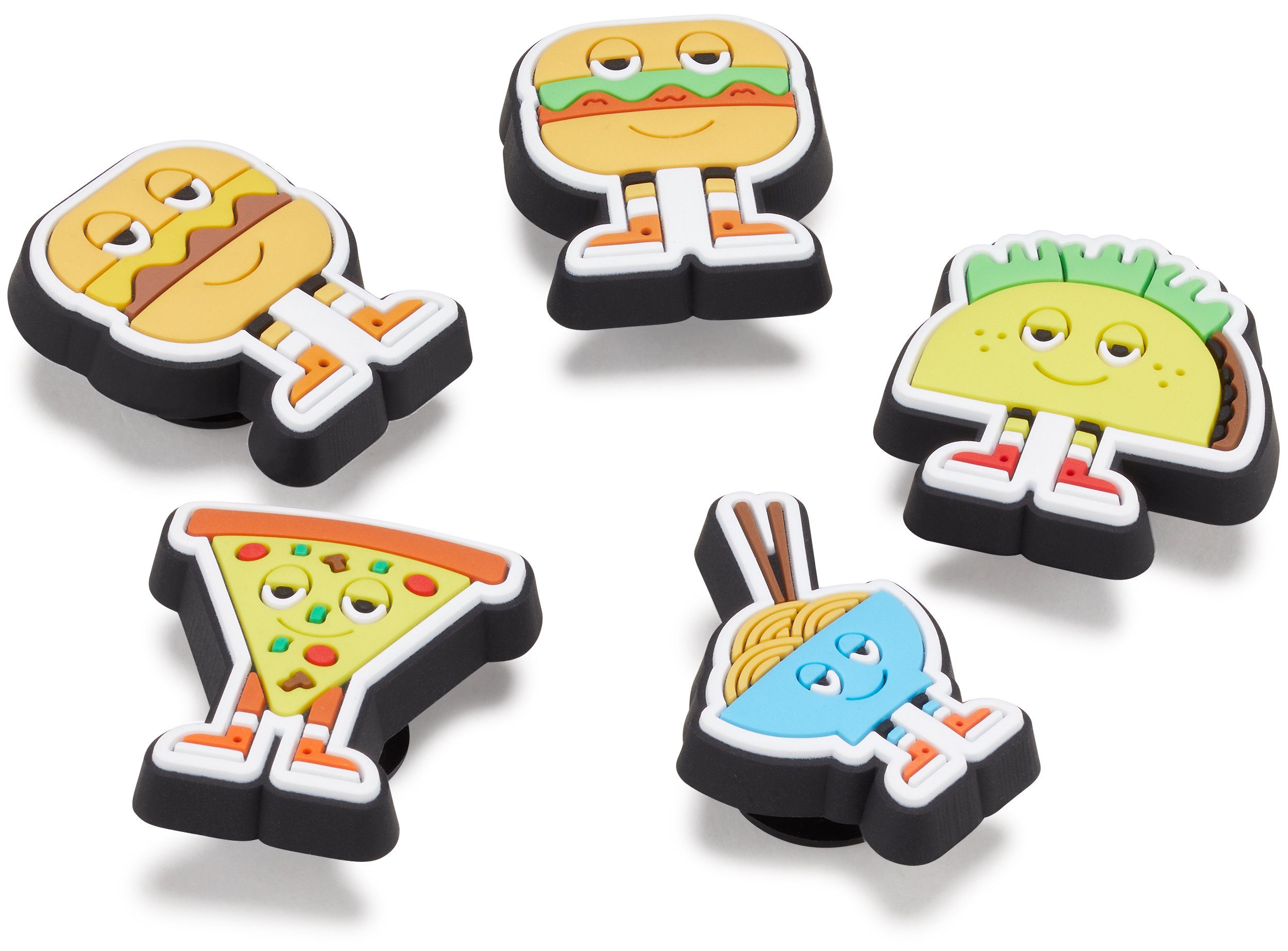 Crocs Schoenbutton Jibbitz™ Chill Foods (set, 5-delig, Geen speelgoed. Niet geschikt voor kinderen jonger dan 3 jaar)