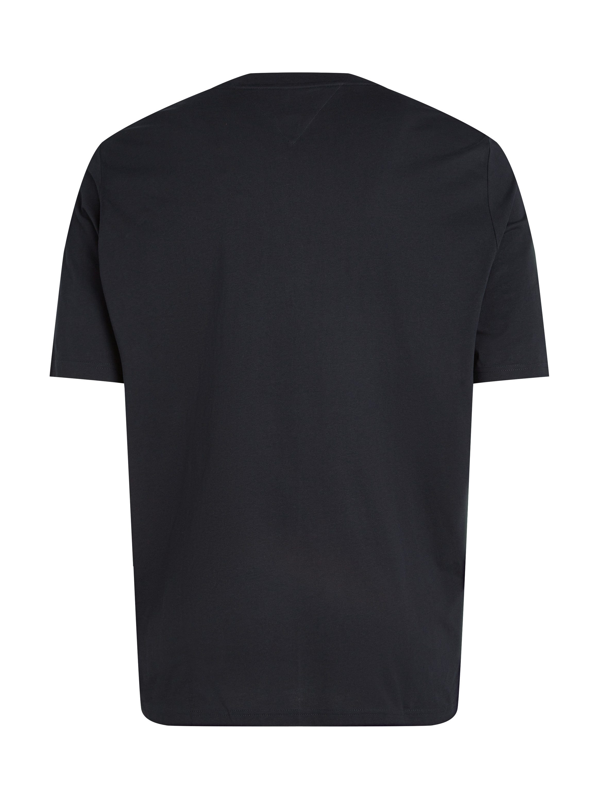 Tommy Hilfiger T-shirt BT-HILFIGER CENTER STACK TEE-B Grote maten, met meerkleurige print