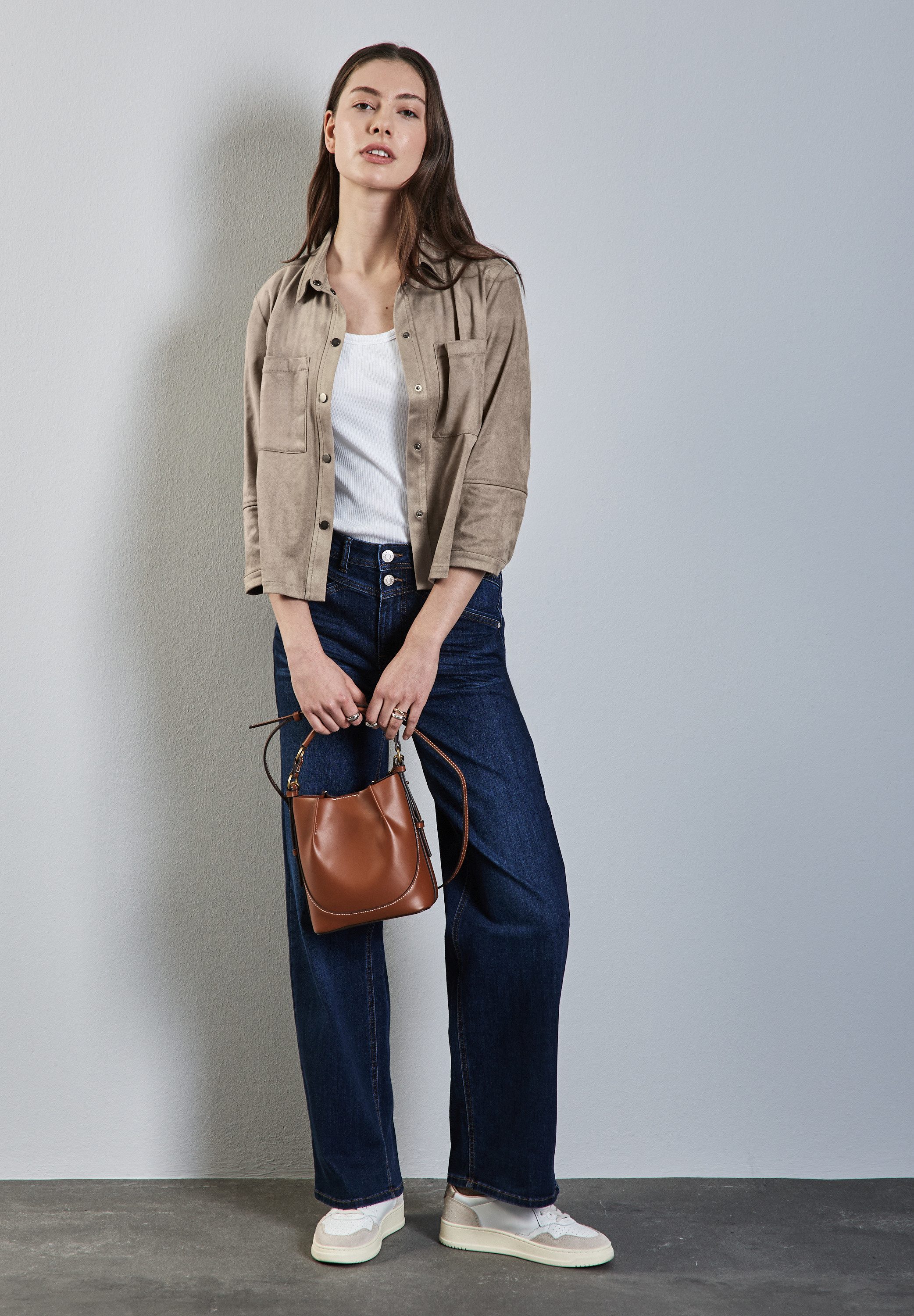 STREET ONE Blouse met lange mouwen