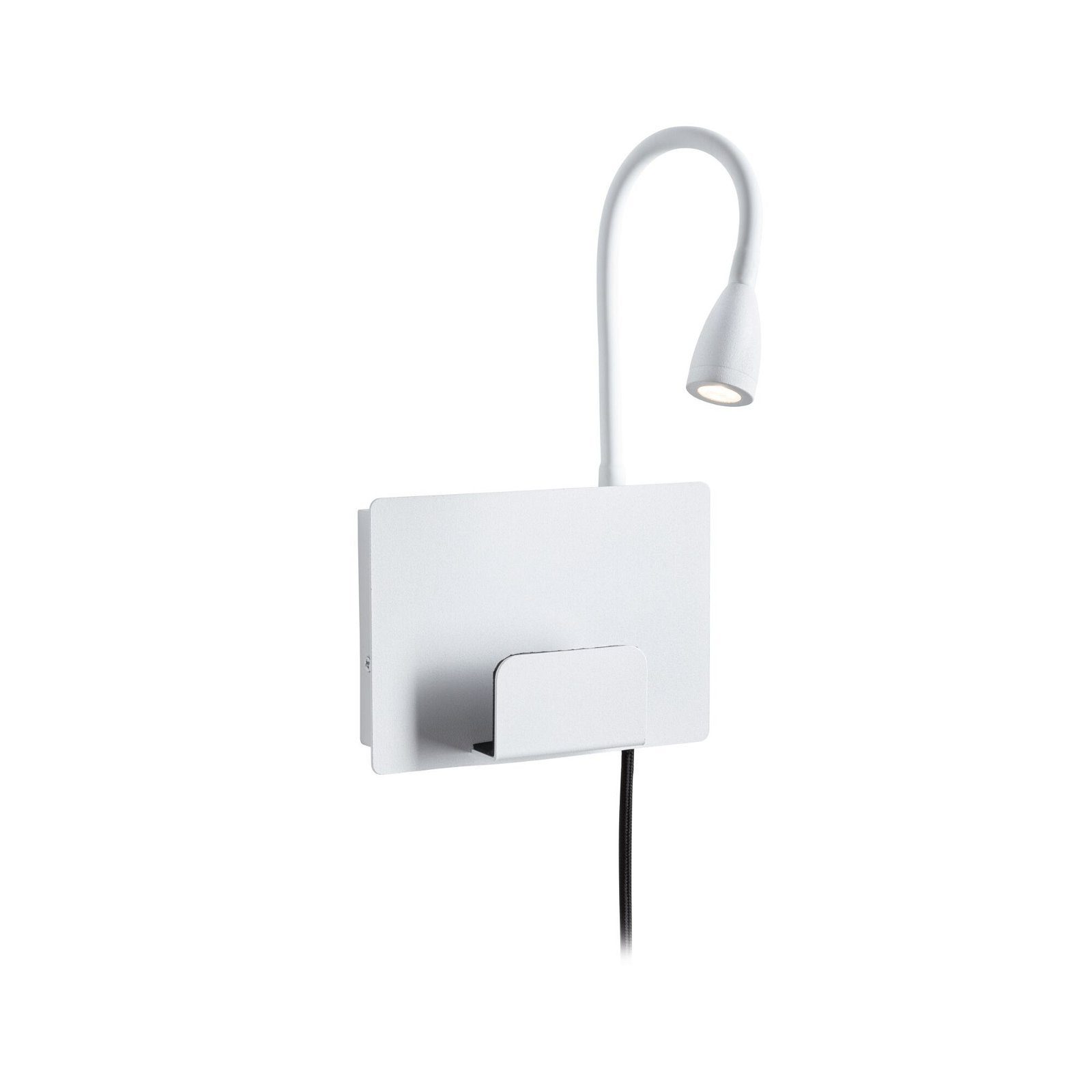 Paulmann Led-wandlamp Halina 3W USBC 230V 2700K Kunststof/Metaal