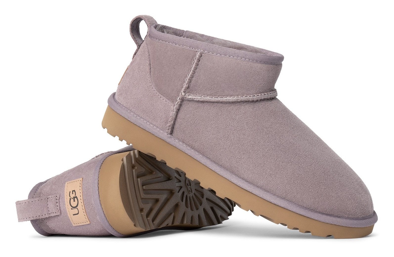 UGG Boots zonder sluiting Classic Ultra Mini comfortabele schoen, vrijetijdsschoen met logopatch
