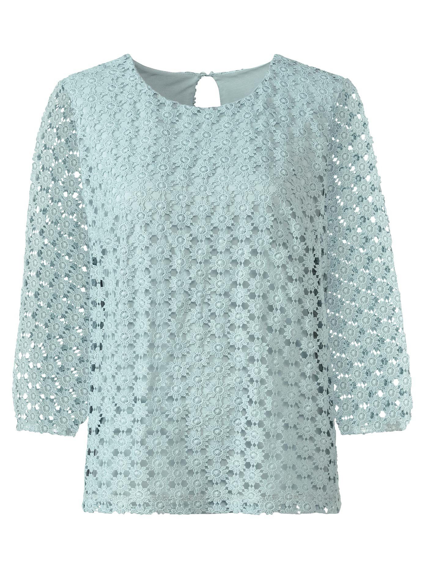 Lady Kanten Shirt (1-delig)