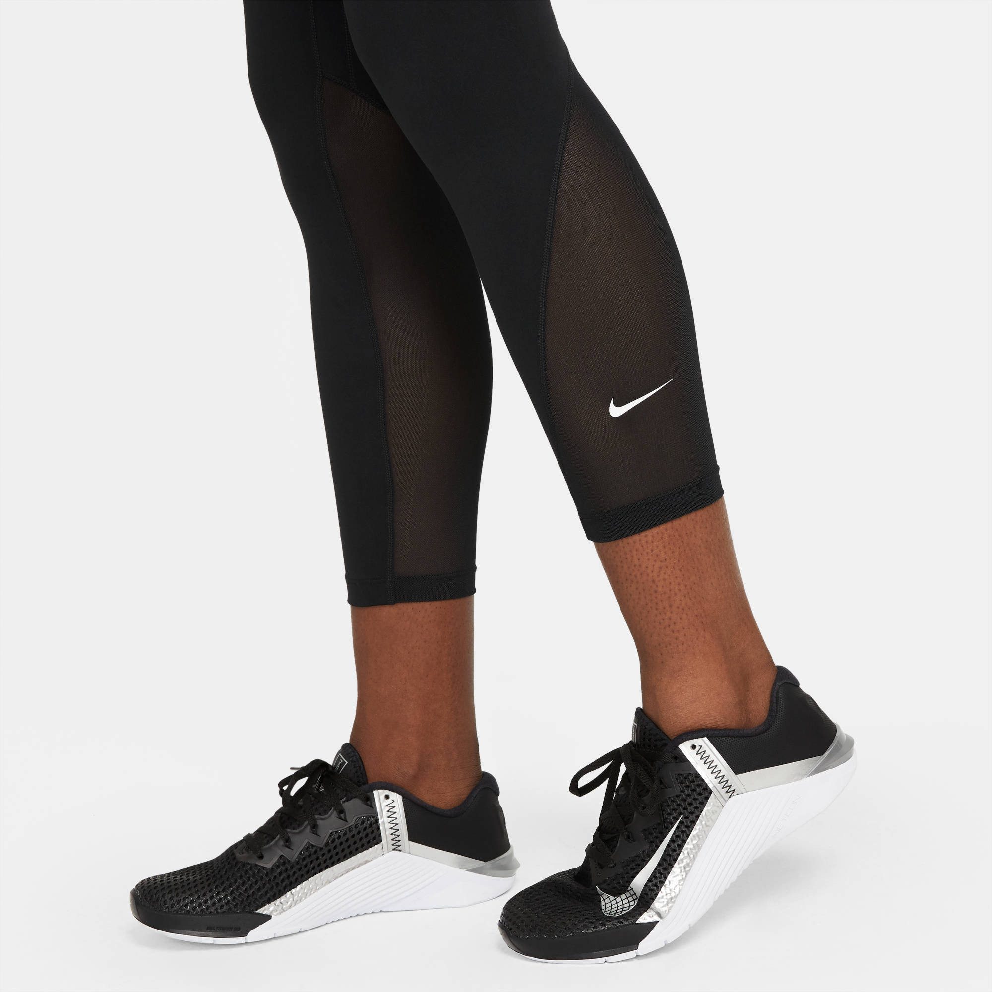 Nike Trainingstights One Women's Mid-Rise / Mesh-Paneled Leggings