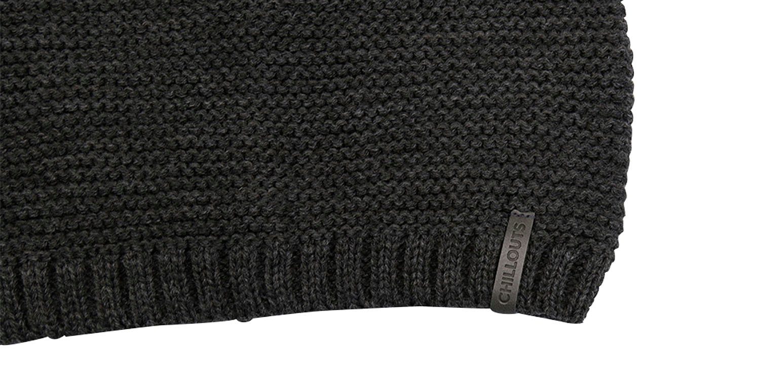 chillouts Beanie Keith Hat Breimuts in oversized look, gemêleerd, gevoerd
