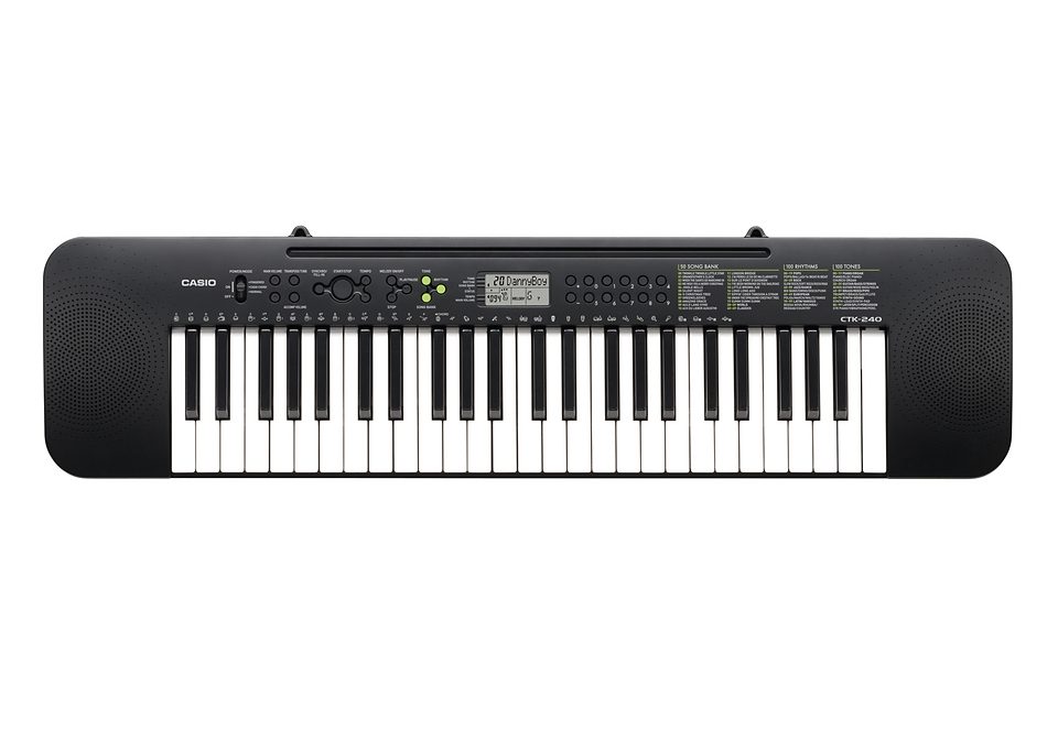 CASIO Home keyboard CTK-240 duidelijk lc-display