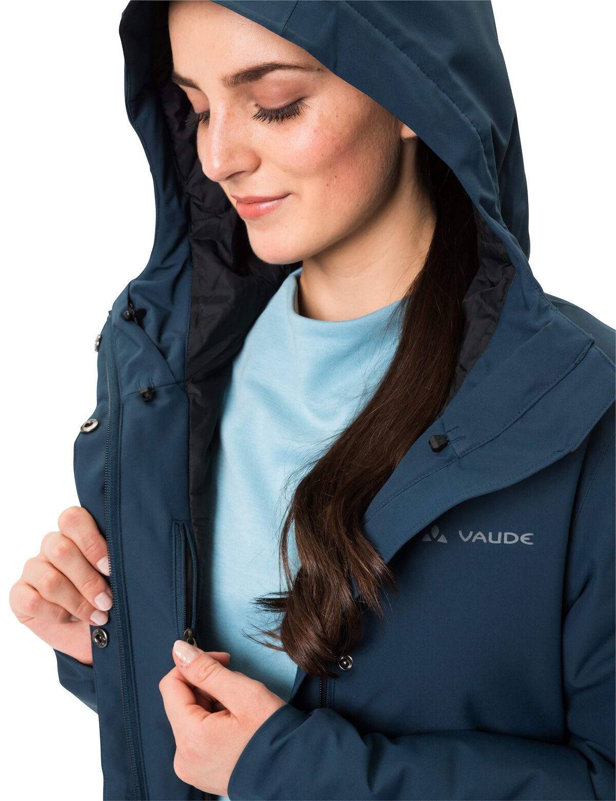 VAUDE Functionele jas WOMEN'S CYCLIST PADDED PARKA II (1-delig)