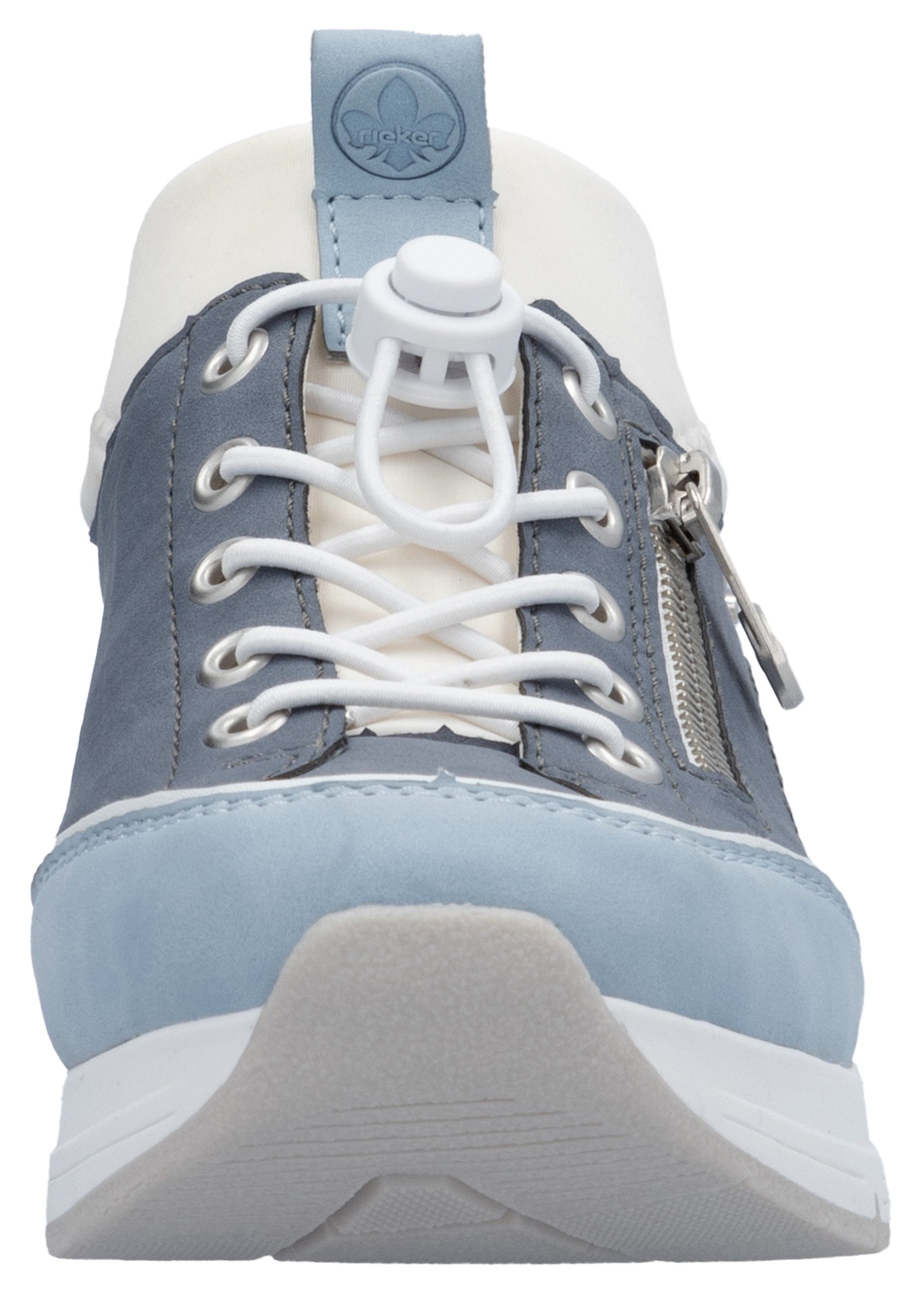 Rieker Slip-on sneakers , instapschoen, lage schoen, vrijetijdsschoen met zachte schacht