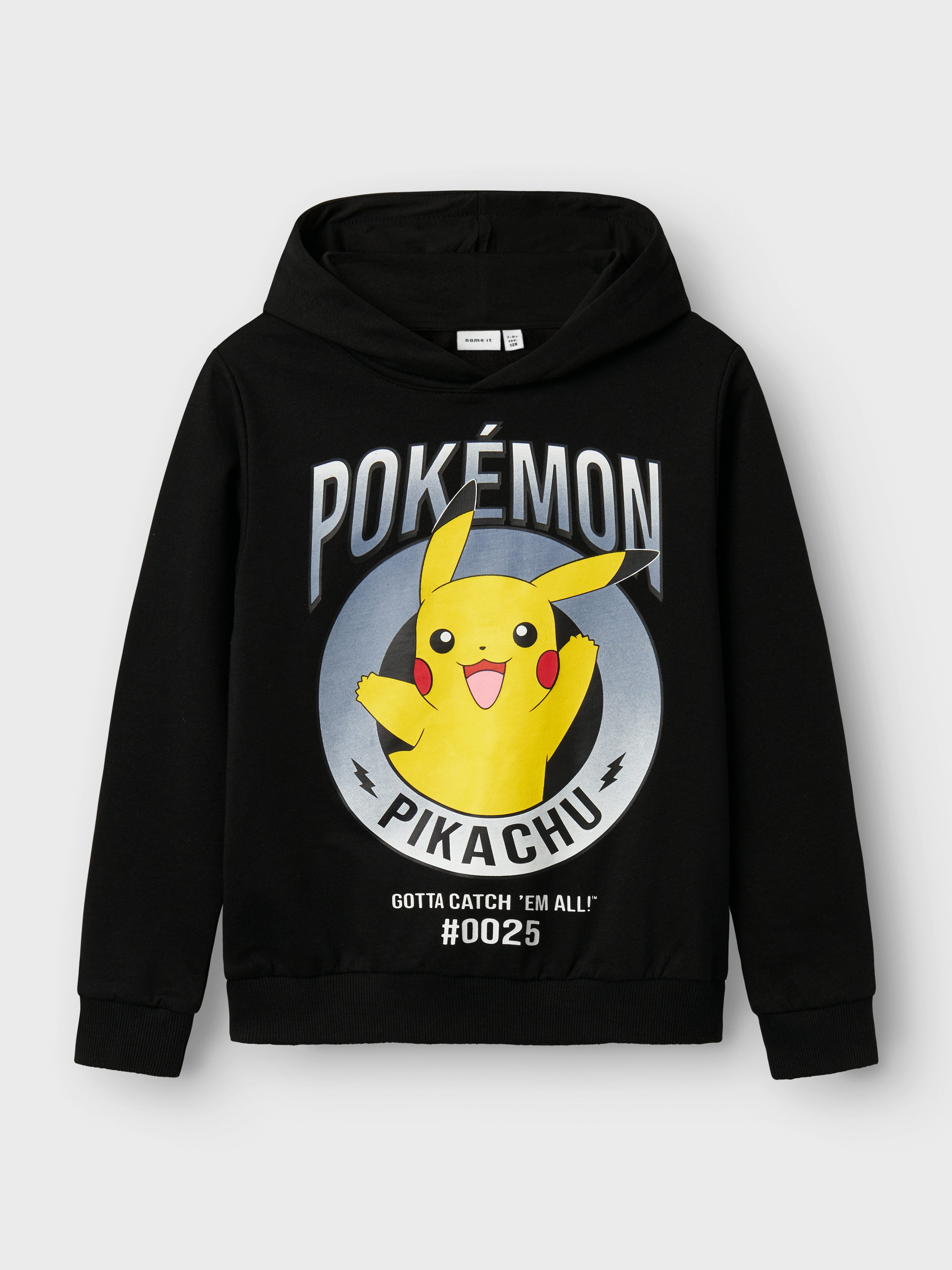 Name It Sweatshirt NKMDU POKEMON NREG SWEAT WH BRU NOOS SKY