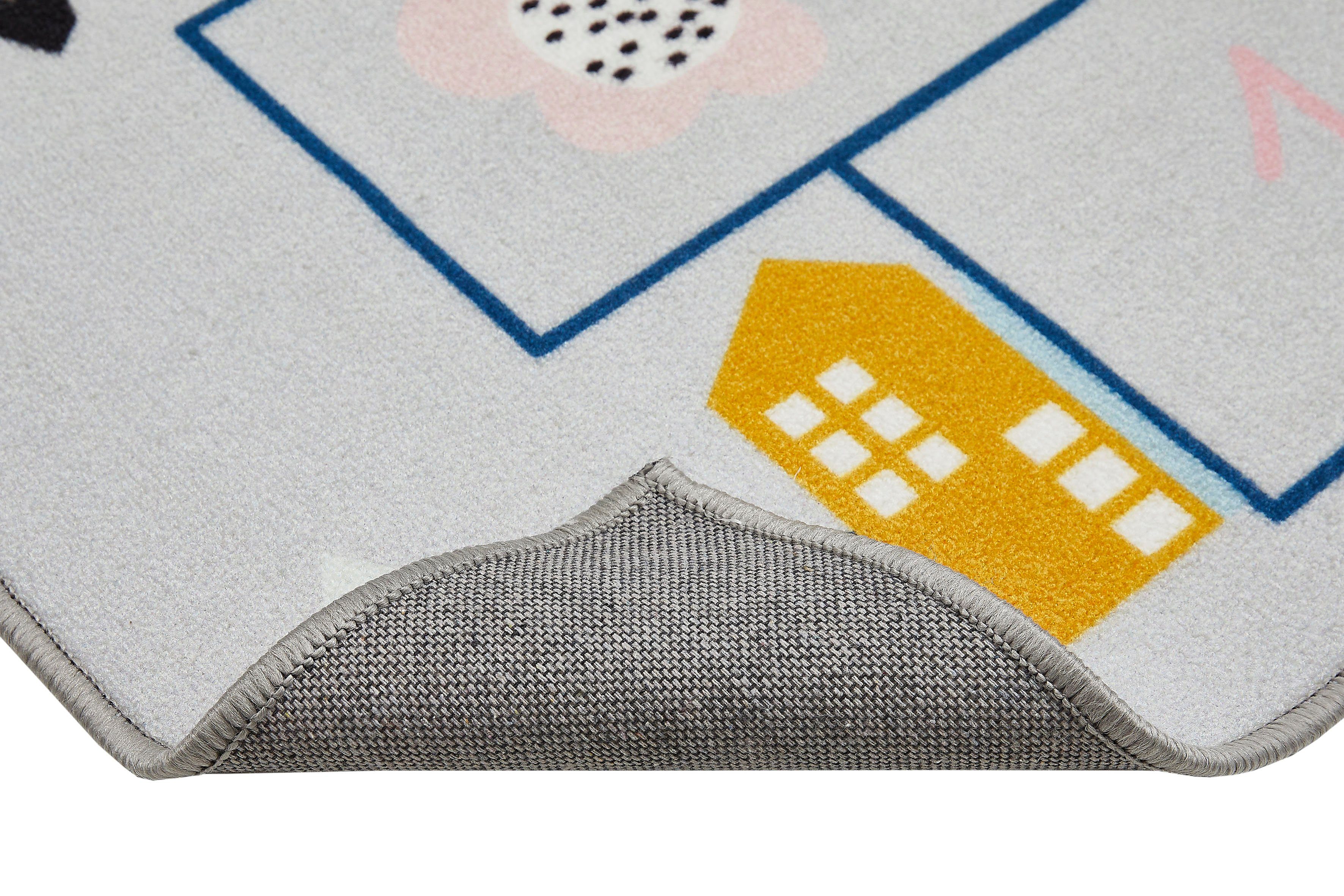 Andiamo Kindervloerkleed Hinkelbaan Kortpolig, speelkleed, speelmotief Hinkelspel "Hemel & Hel"