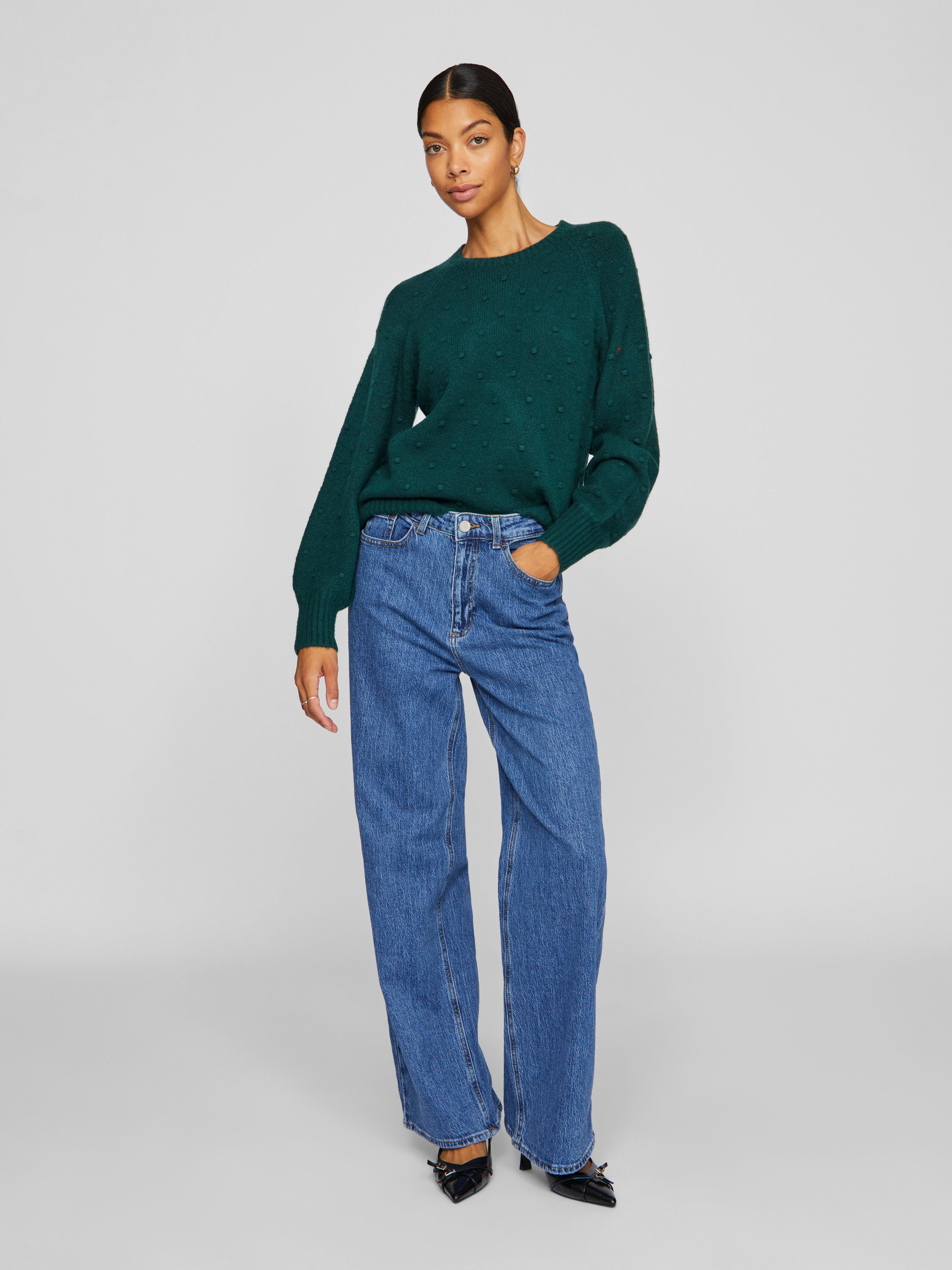 Vila High-waist jeans VIFREYA JAF HW JEANS - NOOS