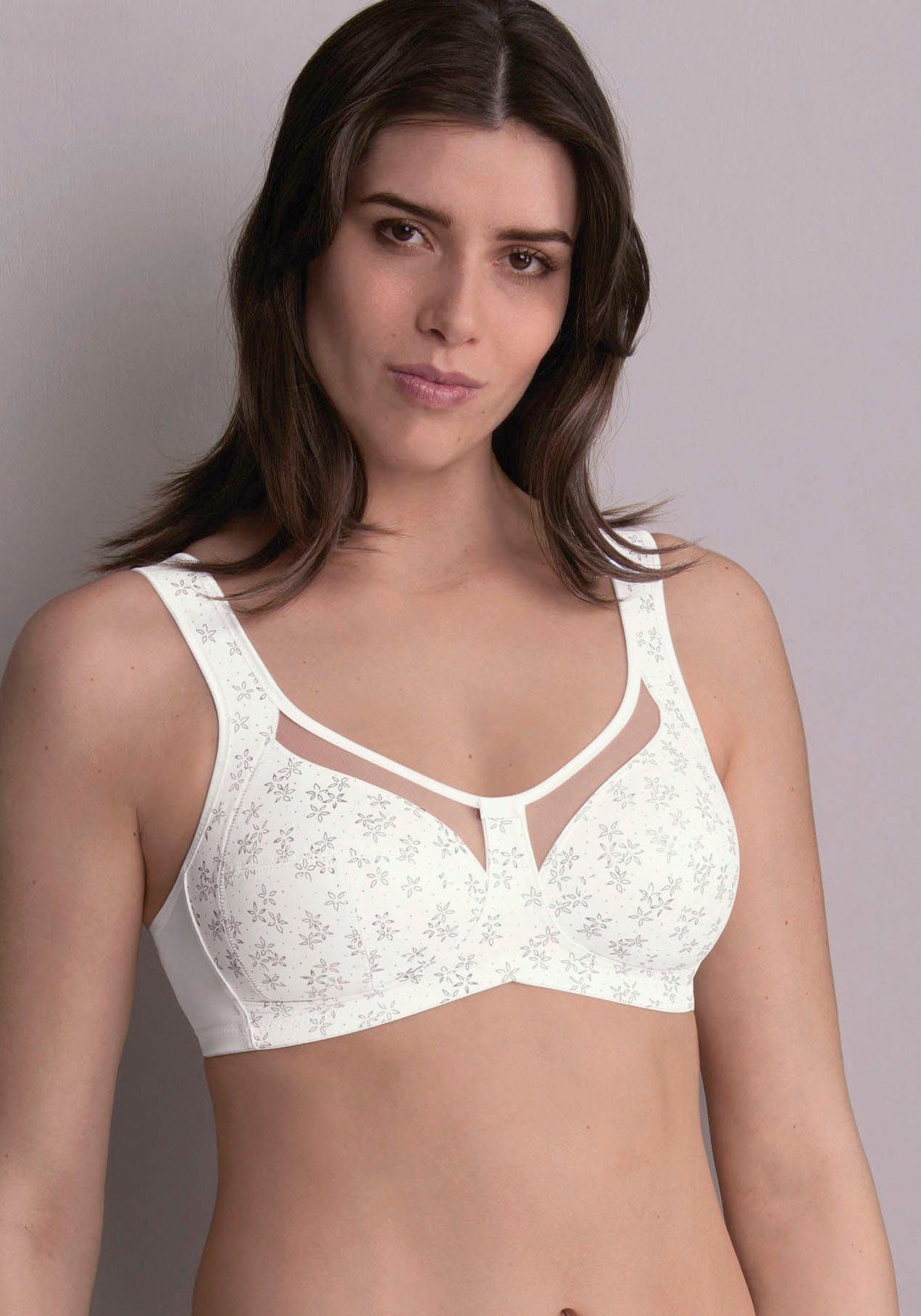 Anita Comfort Steun-bh Comfort-BH Clara Cup C-H, met transparant mesh in bovenste gedeelte cups