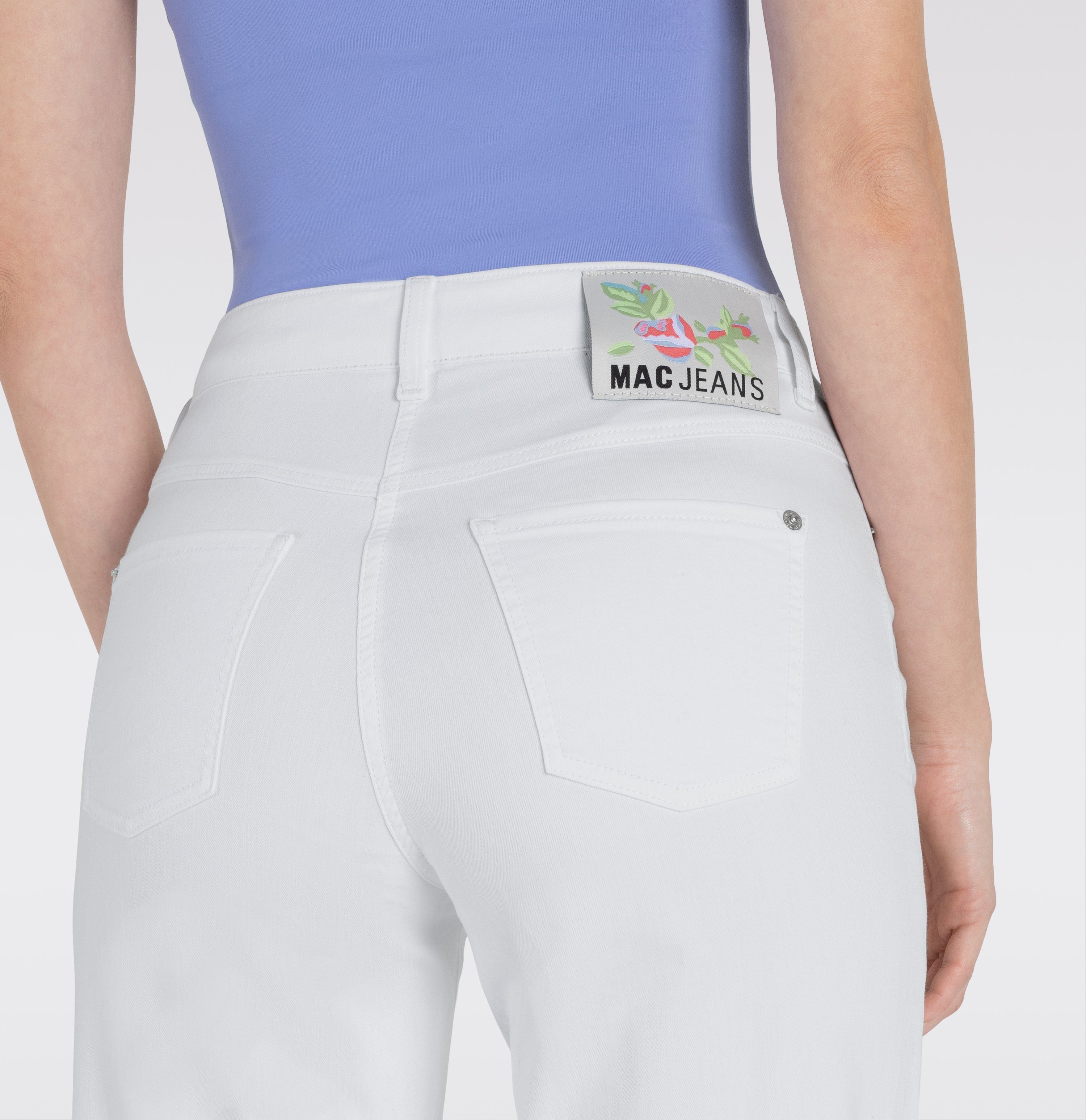 MAC Wijde jeans DREAM WIDE met wijde broekspijp - stretch