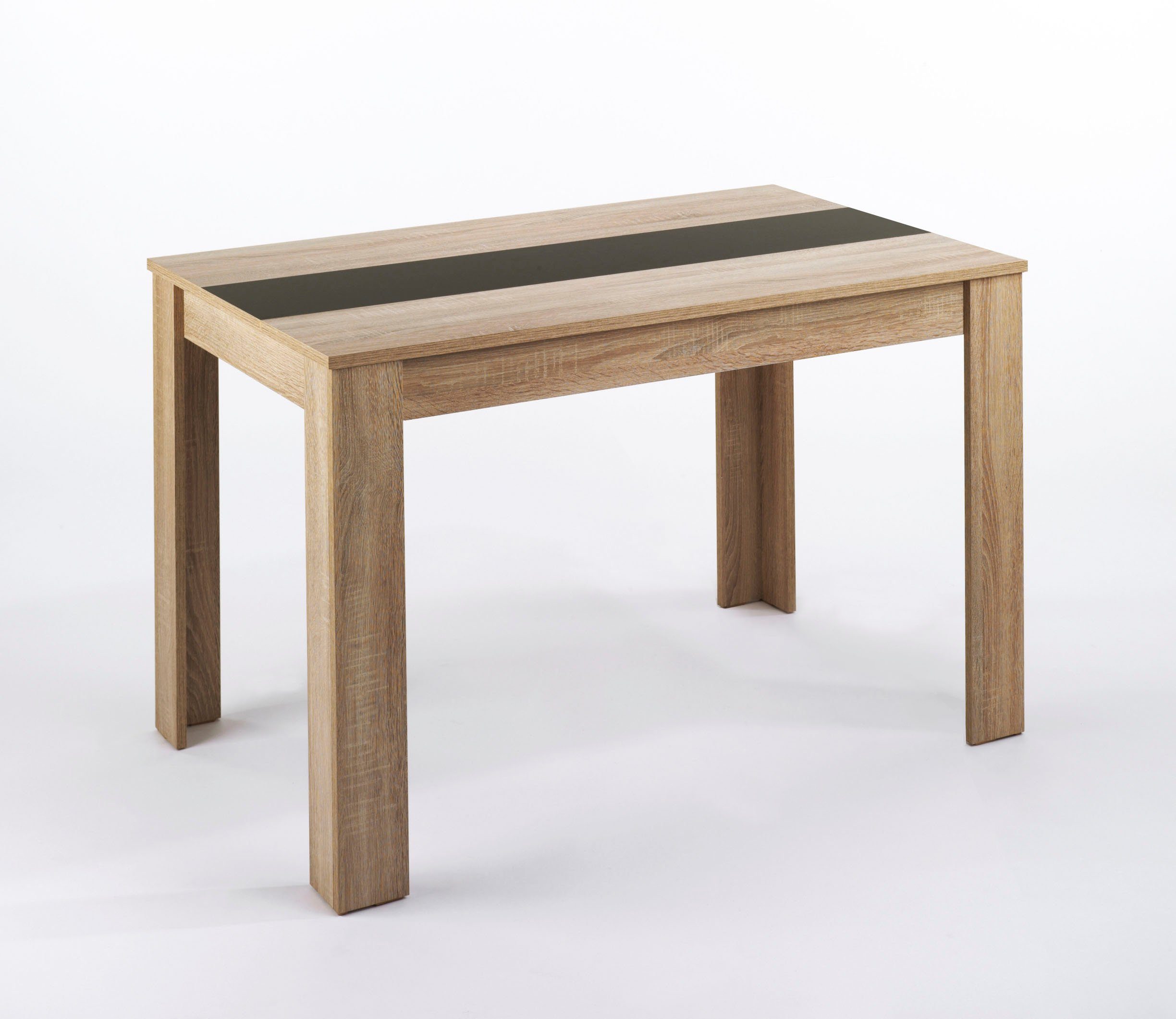 byLIVING Eettafel Nori Breedte 120, 140 of 160 cm, middelste blad keerbaar