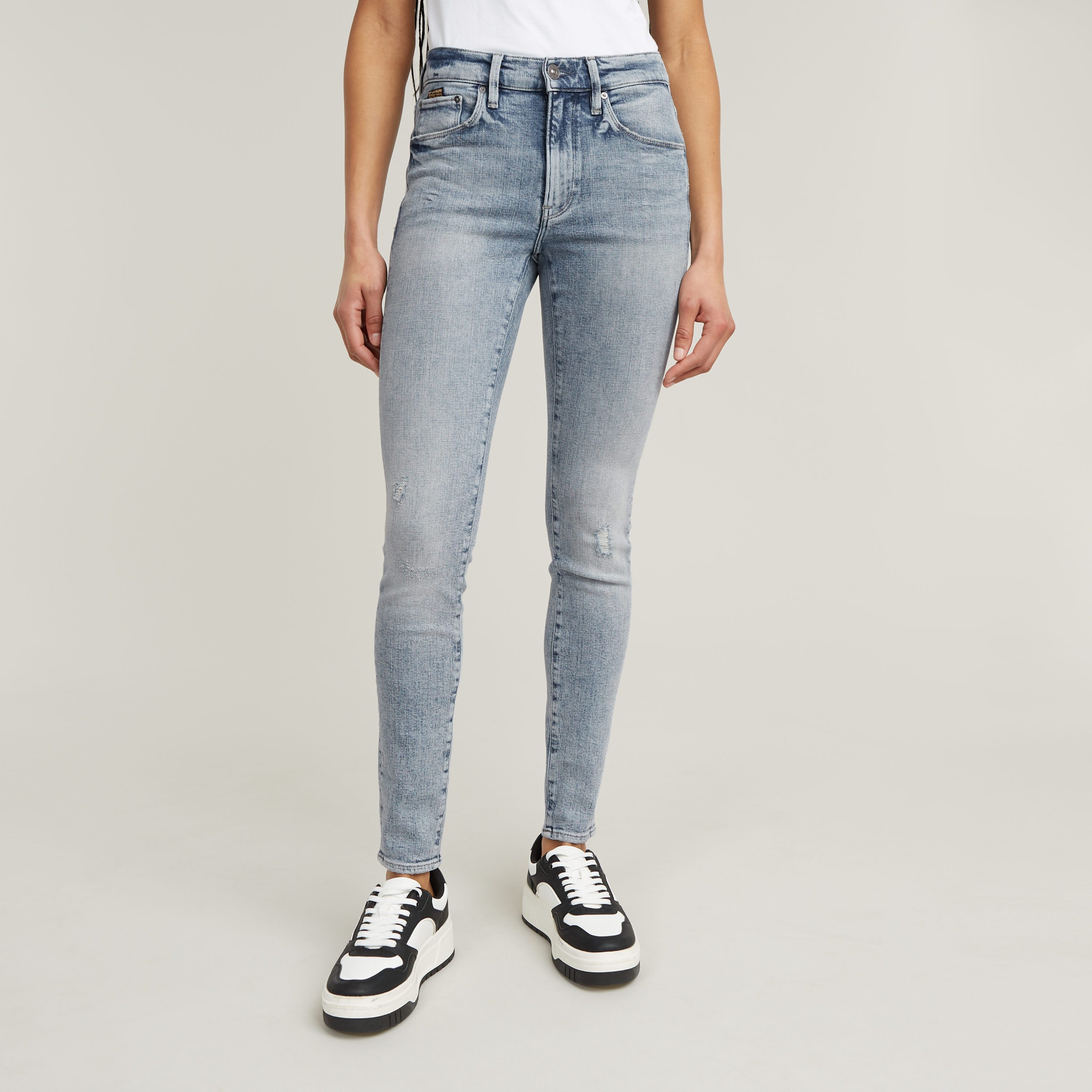G-Star RAW Skinny fit jeans 330 Skinny Wmn dames skinny jeans maat 32 blauw