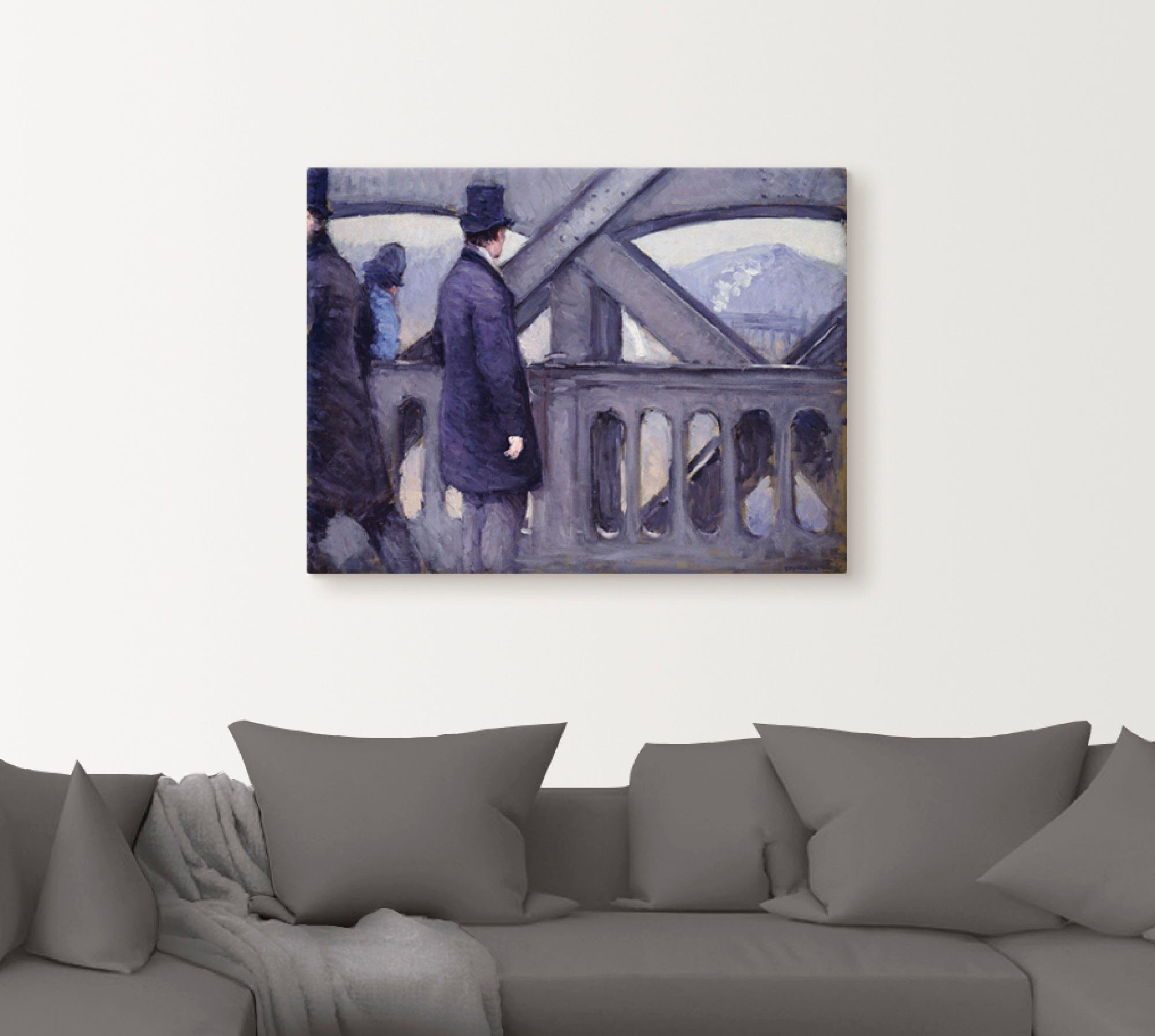 Artland Artprint Europabrug. 1876 als artprint op linnen, muursticker of poster in verschillende maten