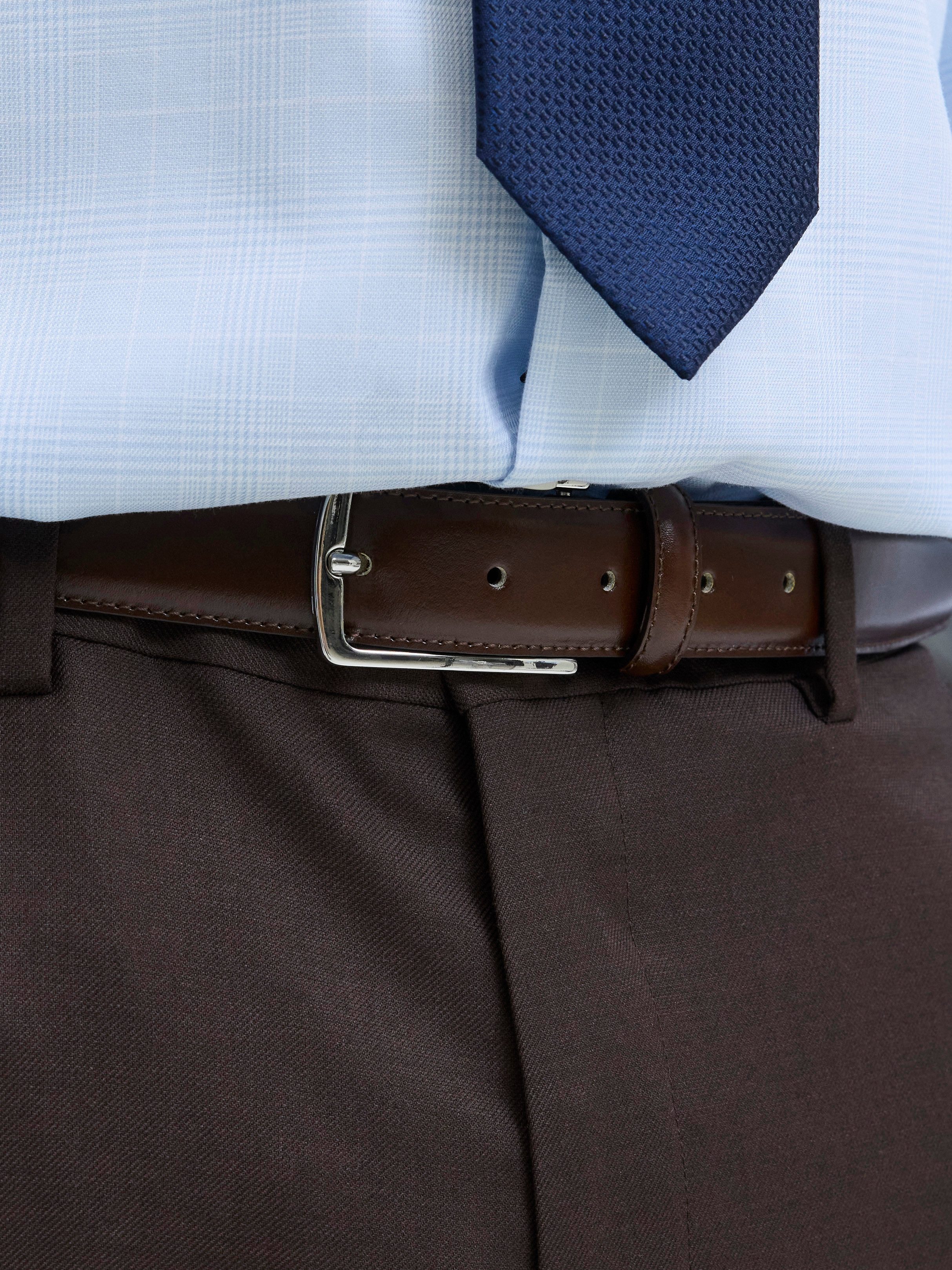 Jack & Jones Leren riem JACCHRISTOPHER BELT NOOS