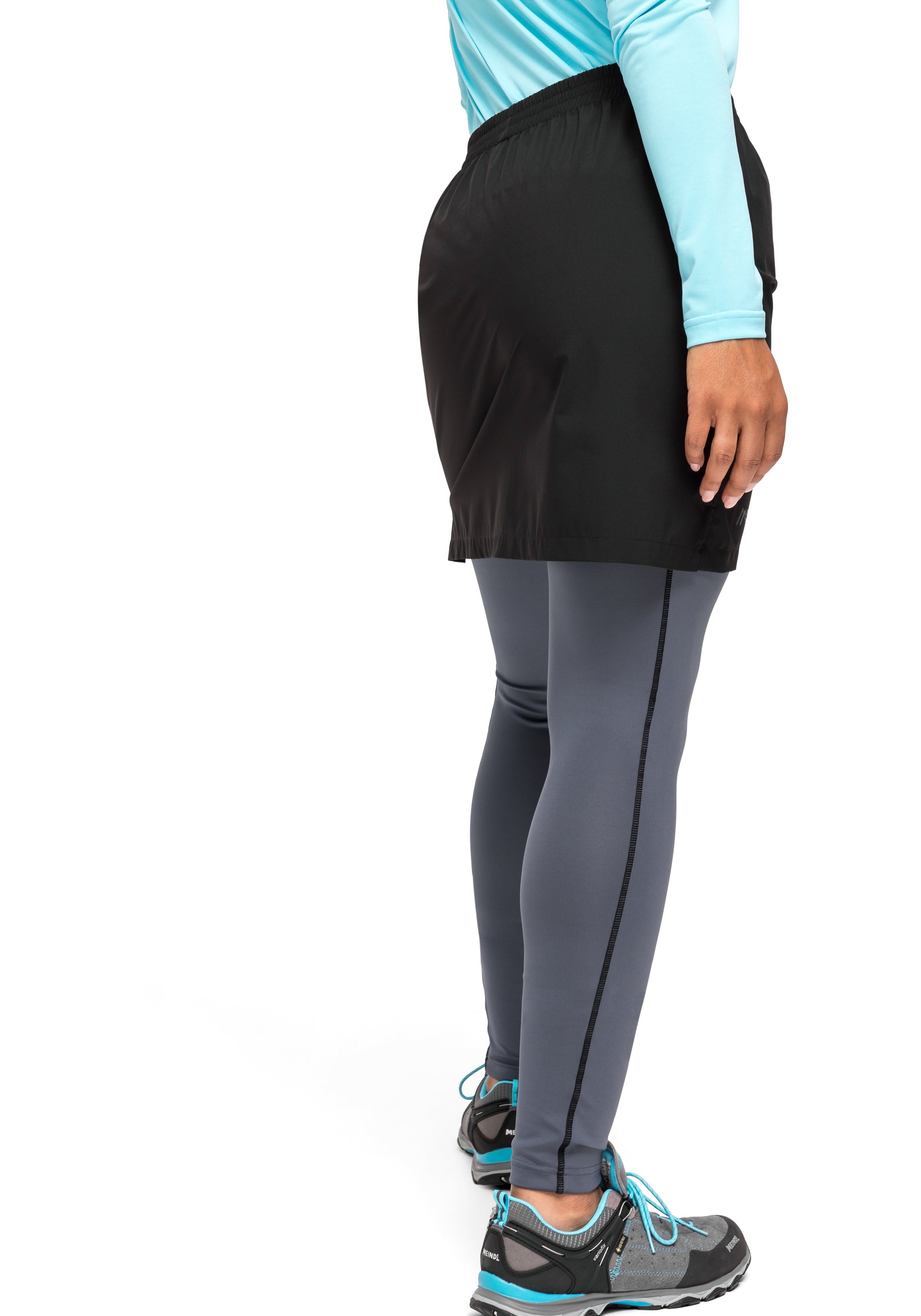 Maier Sports Zomerrok Raindrop SkirtW waterafstotende regenrok met elastische tailleband