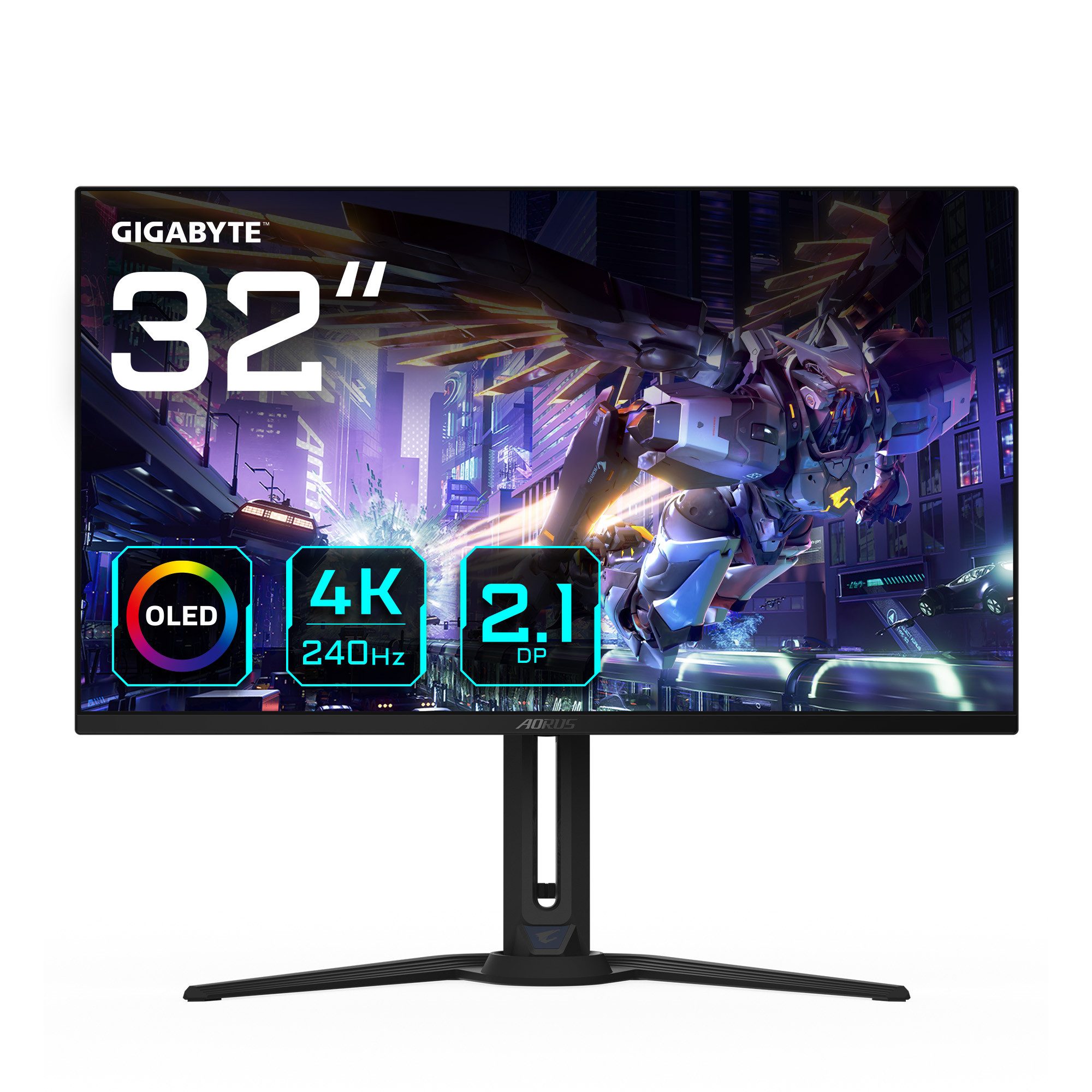 Gigabyte Gaming-monitor AORUS FO32U2P, 80,3 cm-32, 4K Ultra HD